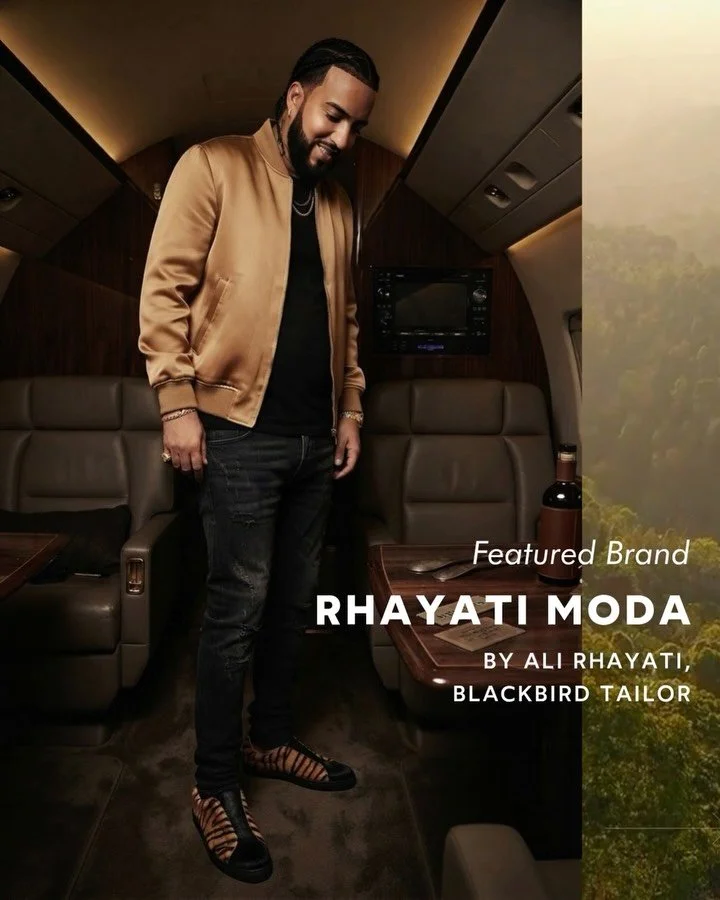 We love seeing the creative minds in our community bring their own visions to life 🦚 

One of our talented artisans behind Blackbird Tailoring, Ali Rhayati, is launching Rhayati Moda (@rhayatimoda1), a nature-inspired brand that reflects his creativ