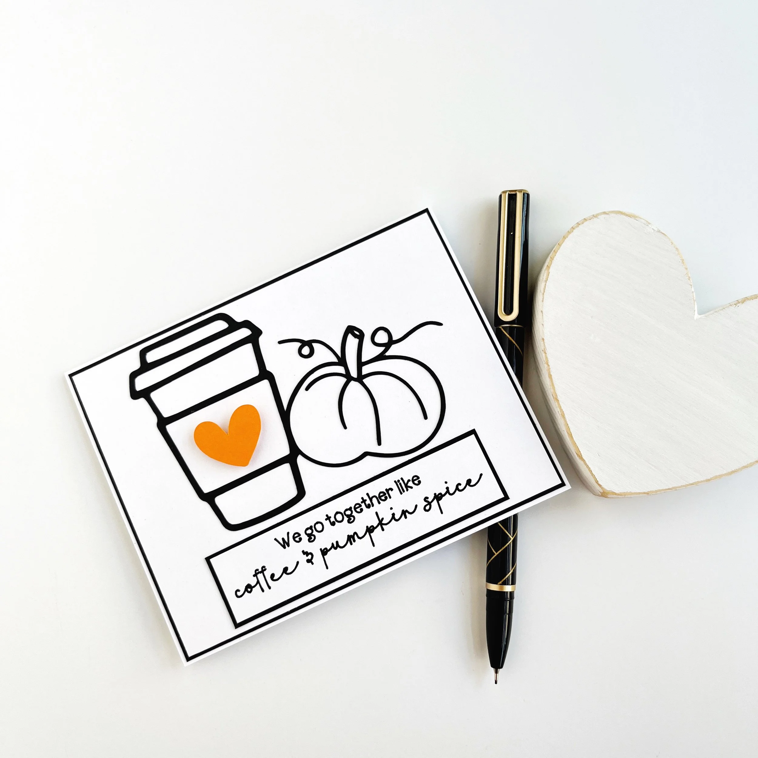 We go together like coffee & pumpkin spice