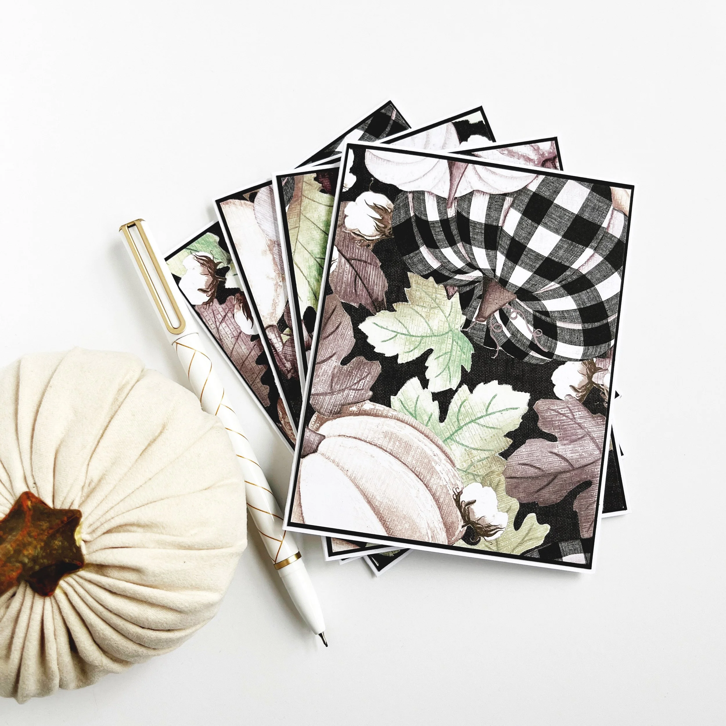 Black and White Pumpkins