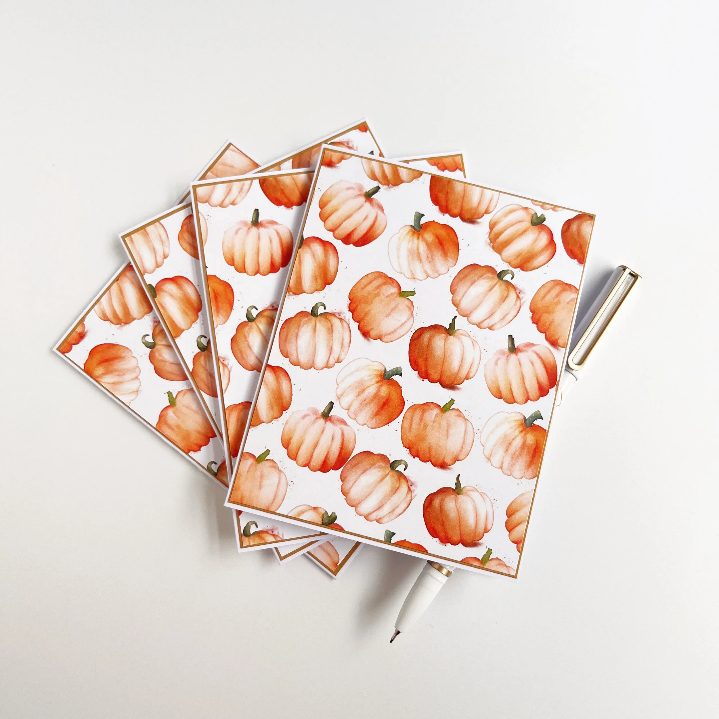 Watercolour Pumpkins