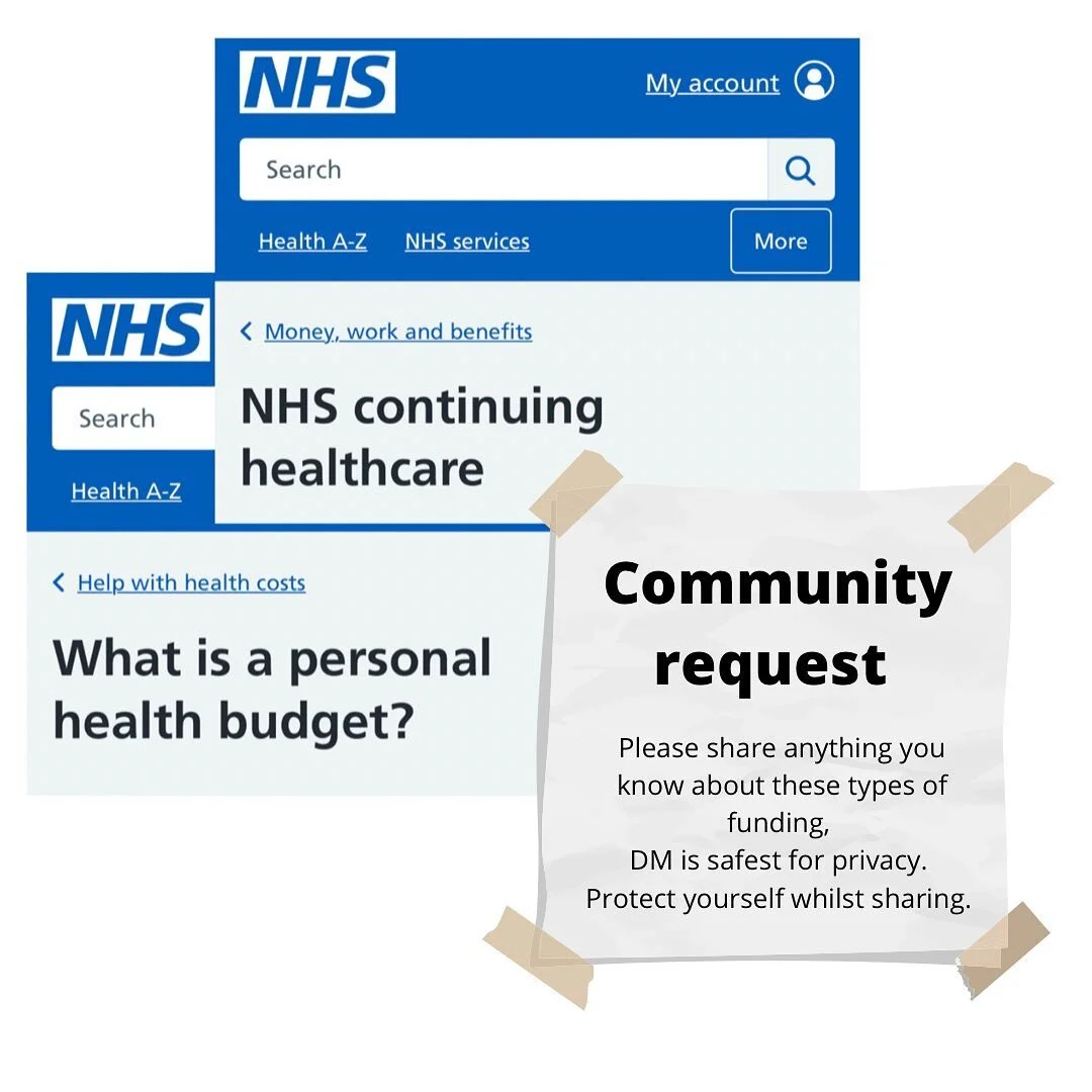 Please share anything that you know from a personal or professional perspective about these two different types of funding, personal lived experience tends to be more realistic when it comes to institutional services for disabled people, and professi