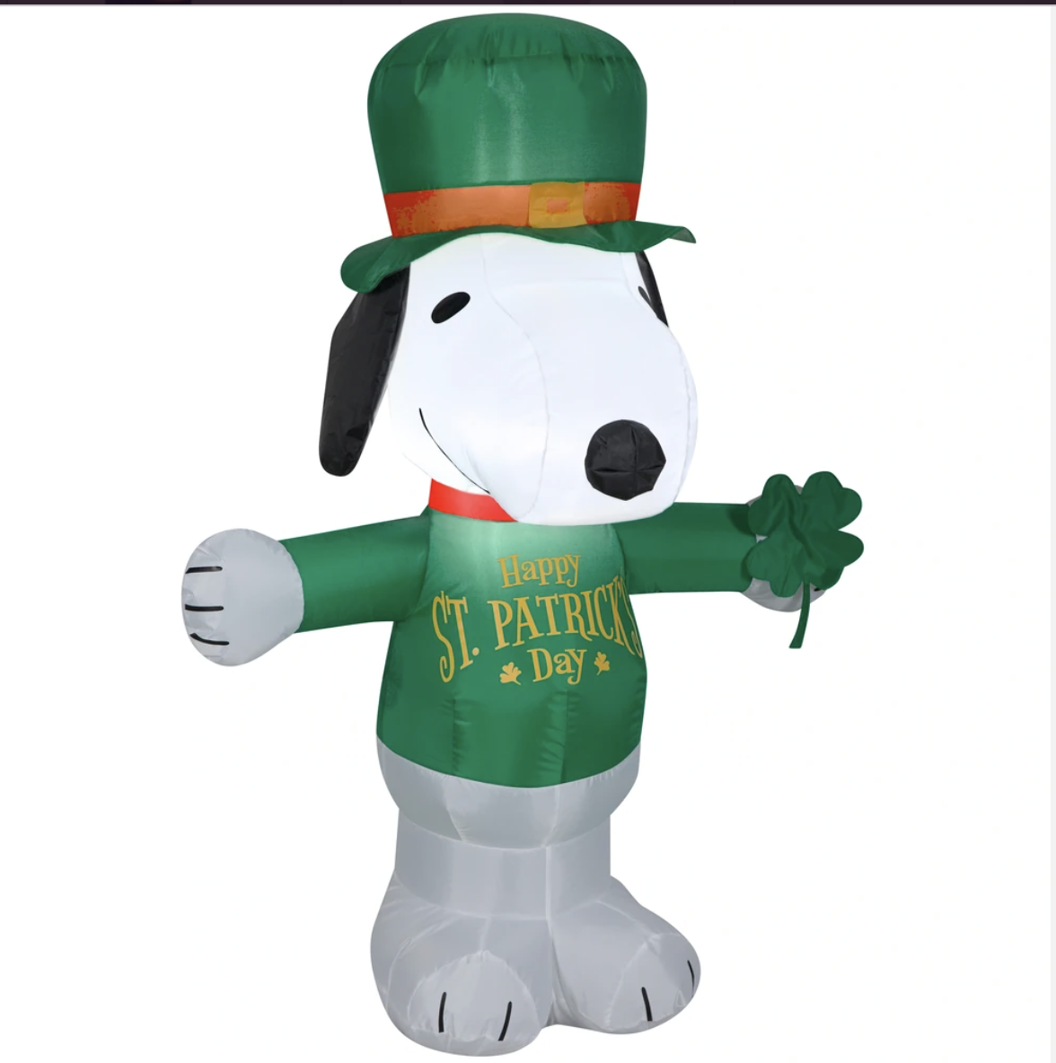 4ft St. Patrick's Day Snoopy