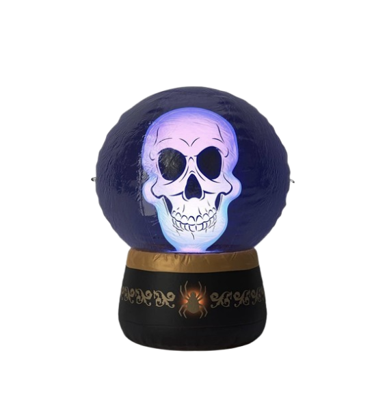 5.5ft Skull Globe