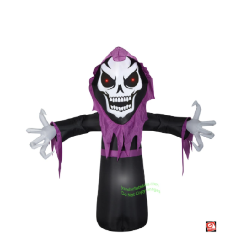 8ft animated reaching reaper