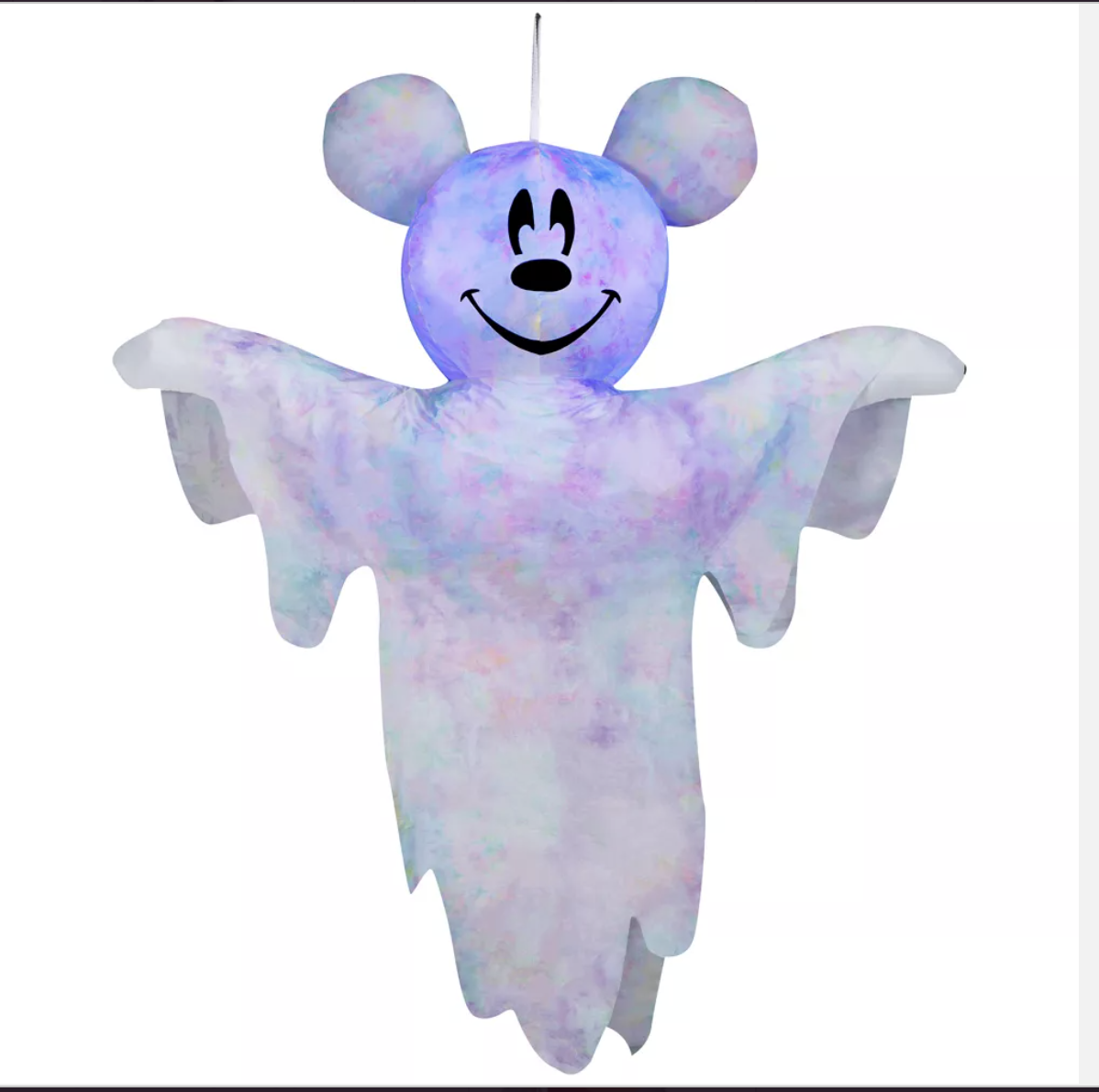 4ft Hanging Flashing Mickey Ghost