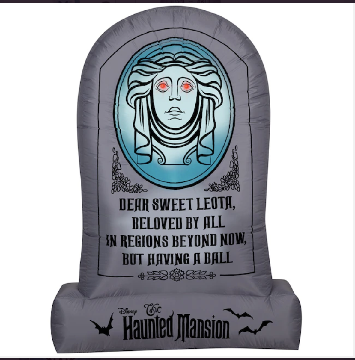 6ft Madame Leota Tombstone With Sound