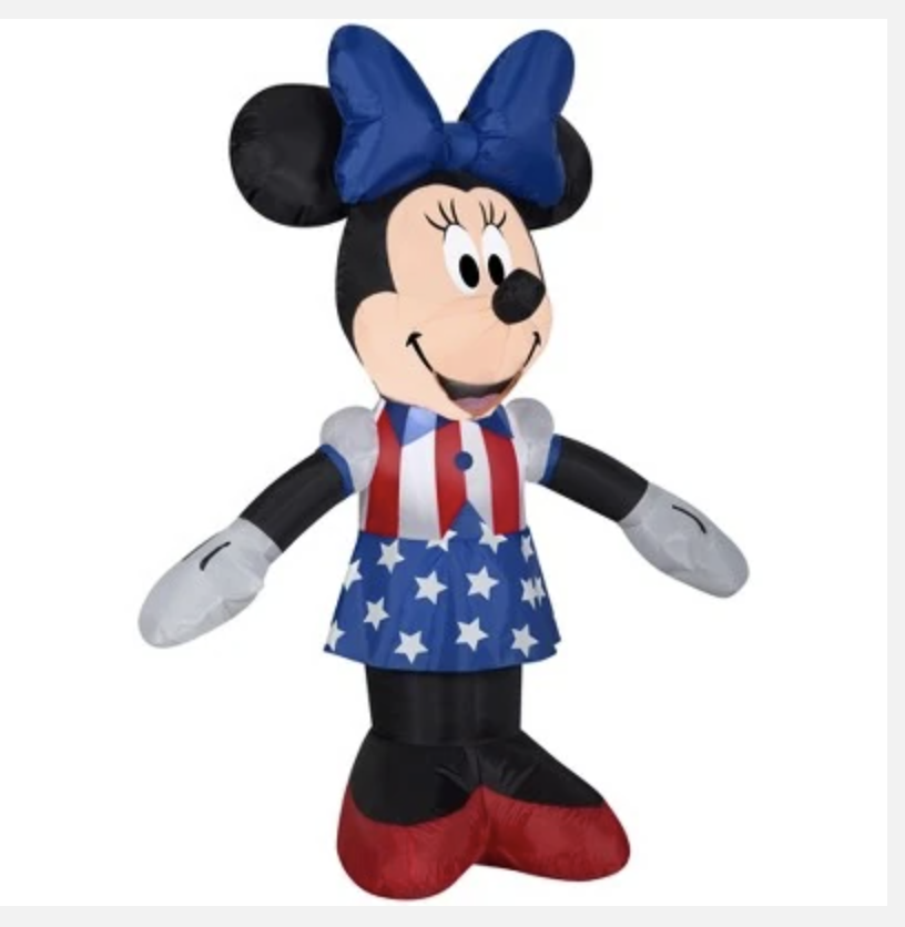 3.5ft Patriotic Minnie