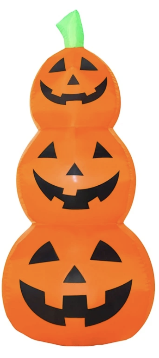 4ft pumpkin stack indoors only