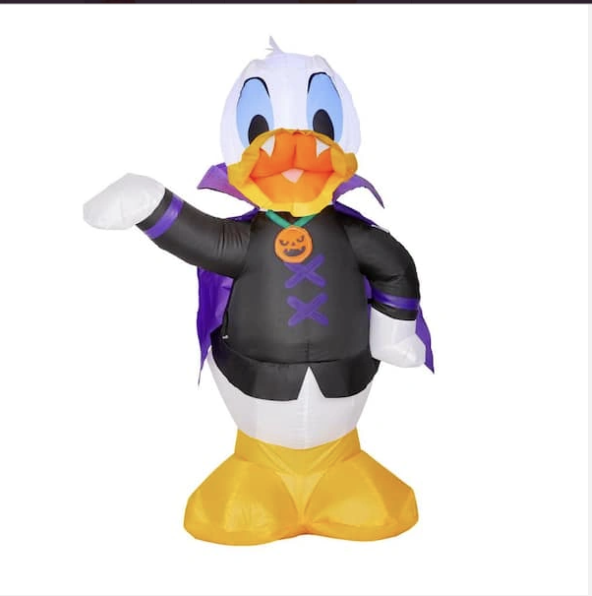 3.2ft Donald Duck In Vampire Costume