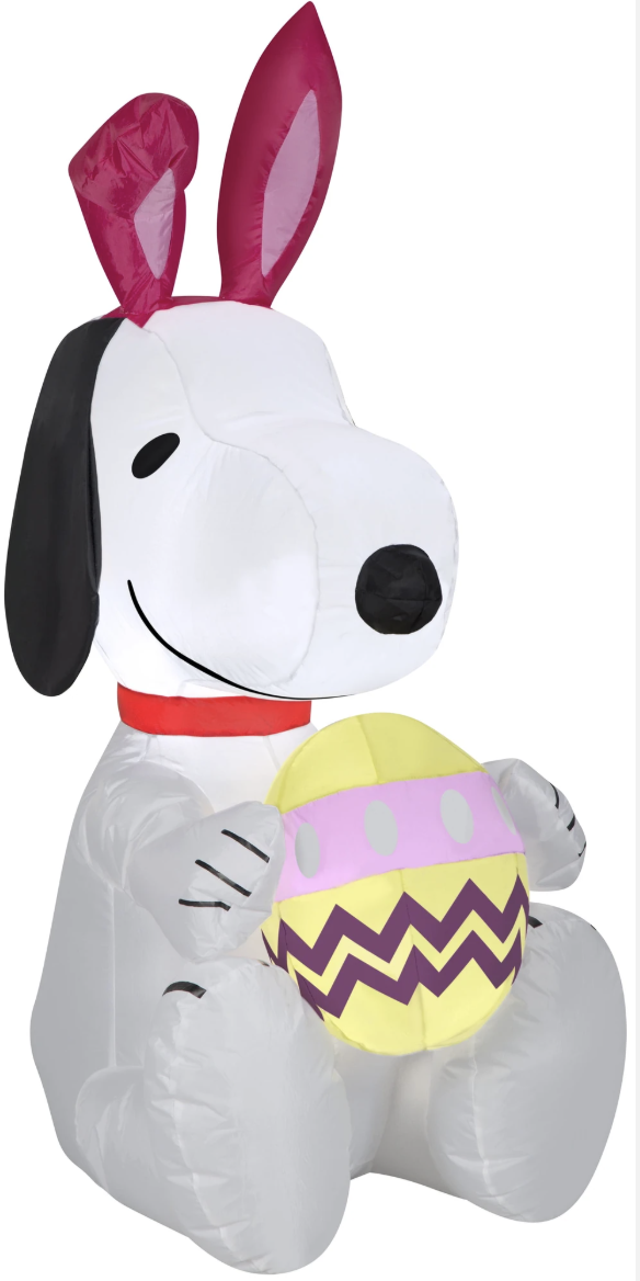 3.5ft Easter Snoopy