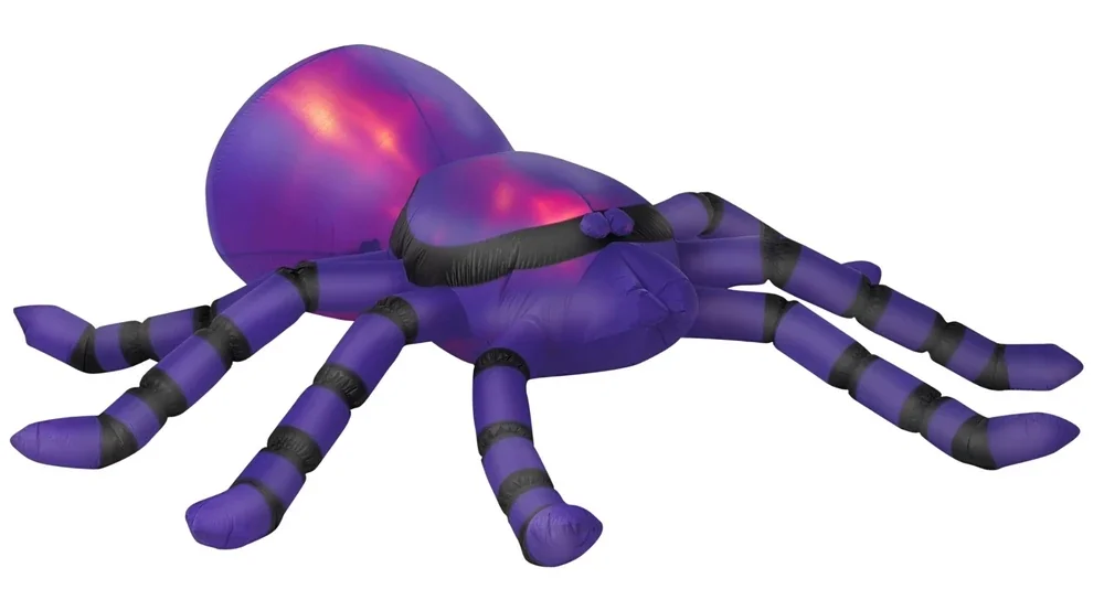 8ft purple spider