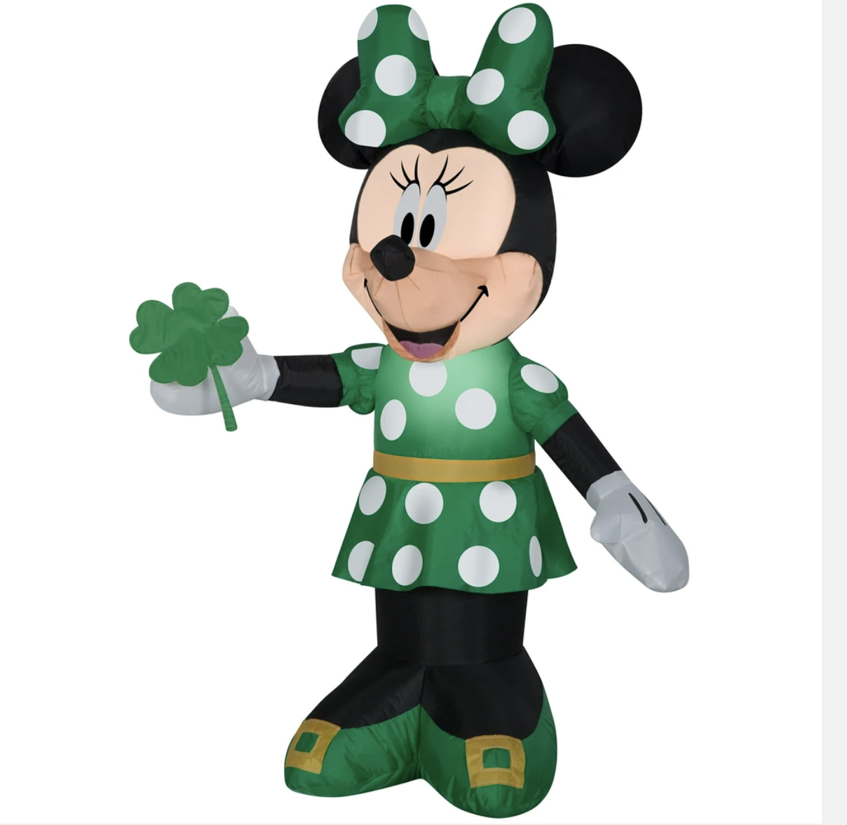 3.5ft St Patrick's Day Minnie