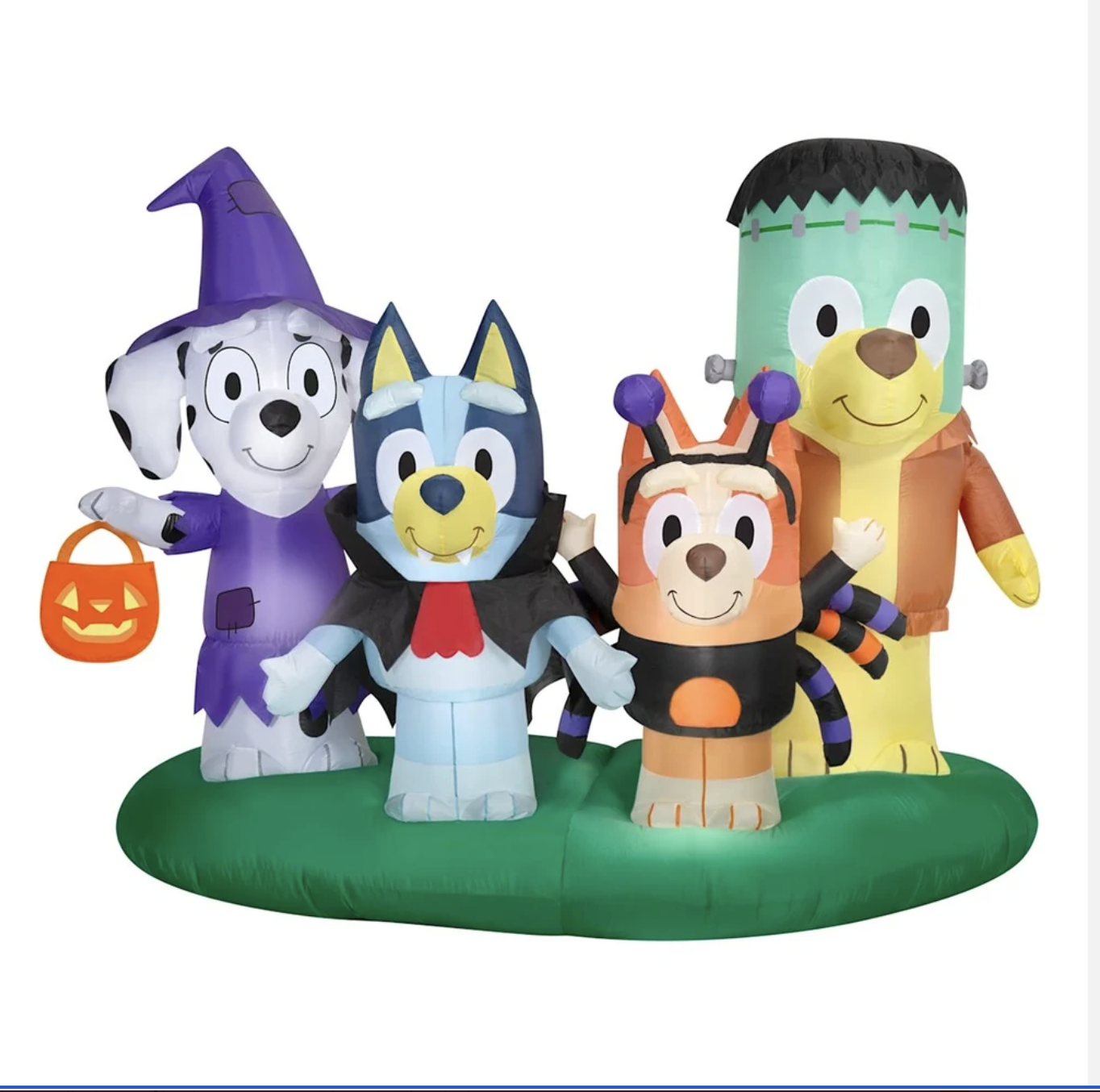 8ft Bluey and friends scene