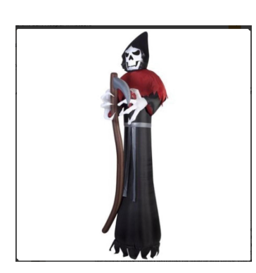12ft inflatable grim reaper