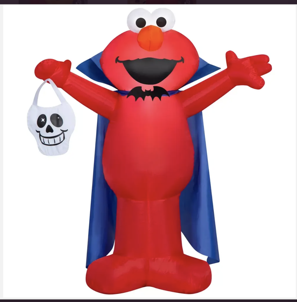 3.5ft Elmo In Vampire Costume