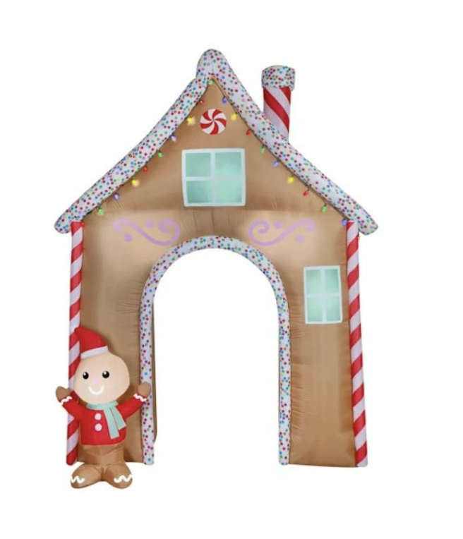 11.5ft Gingerbread House Archway