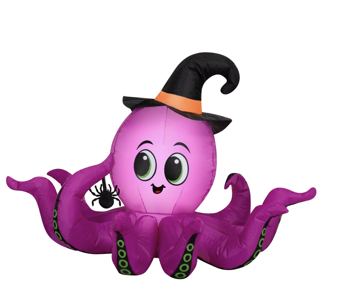 3.5ft Baby Octopus Witch