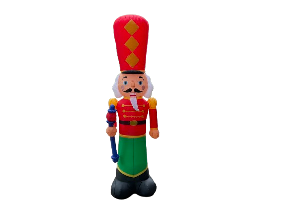 9ft Micro Lights Nutcracker