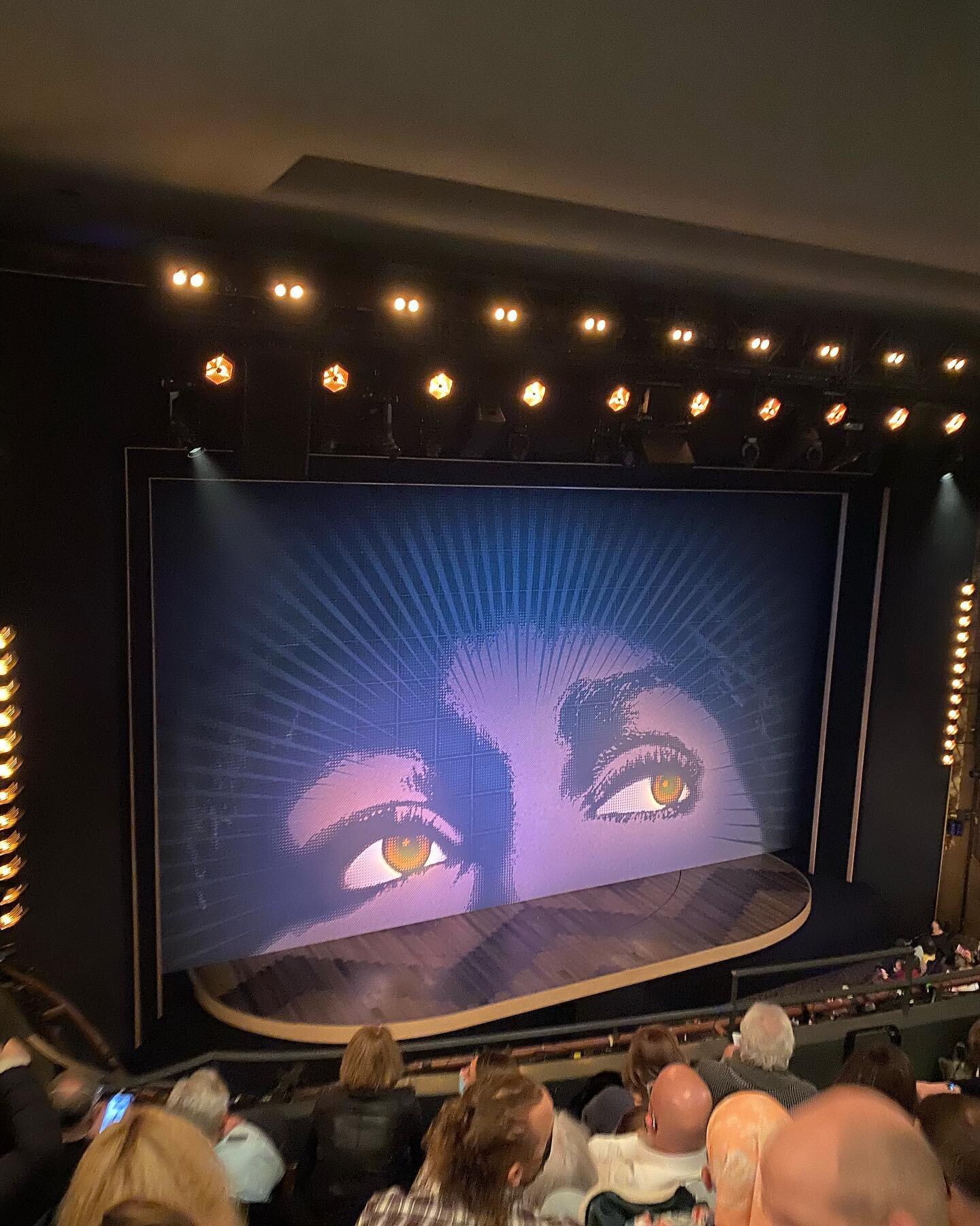 Its a week of seeing shows. Tonight, a night off to watch Tina: The Tina Turner Musical. I saw my first Broadway show in this theatre. #broadway #theatre