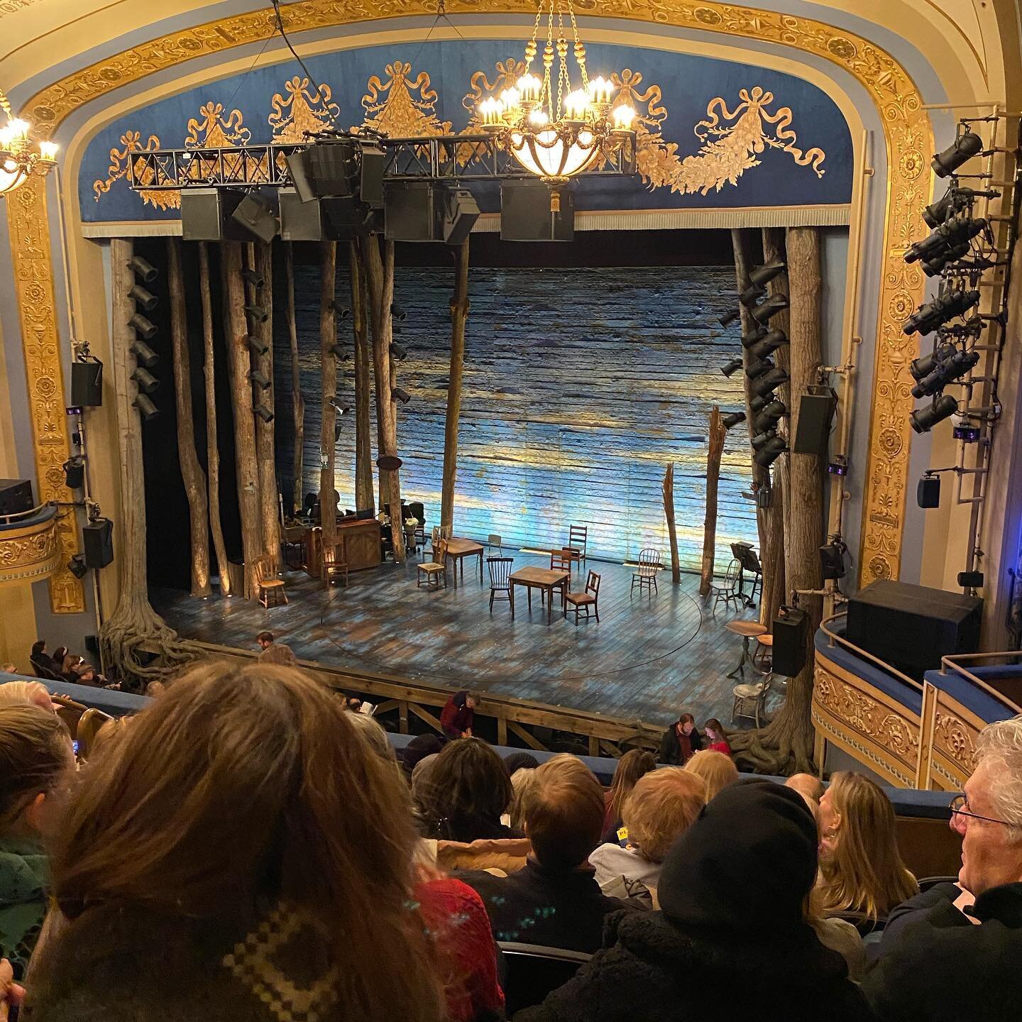 Seeing Come From Away tonight