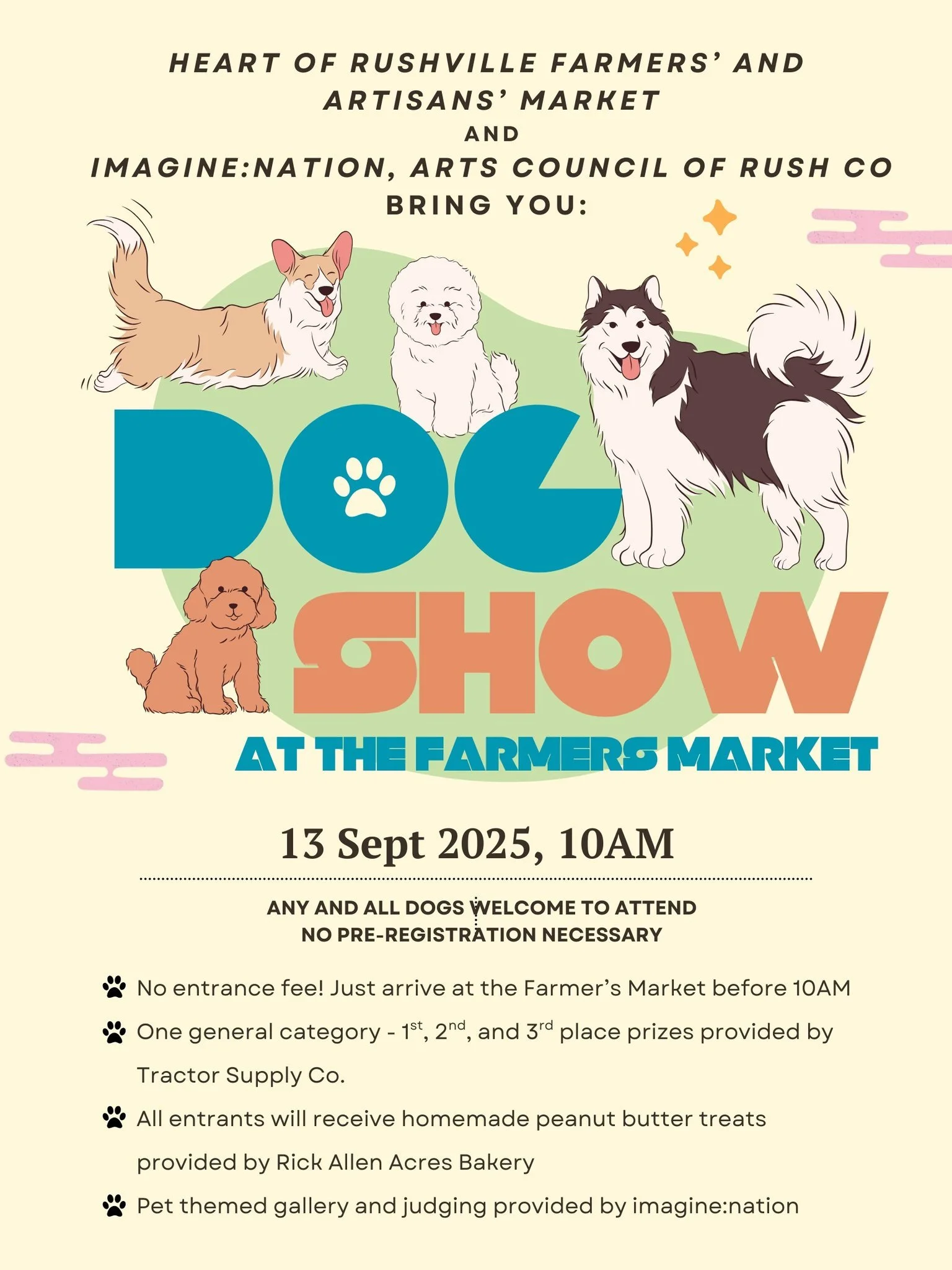 Dog Show at the Farmer’s Market