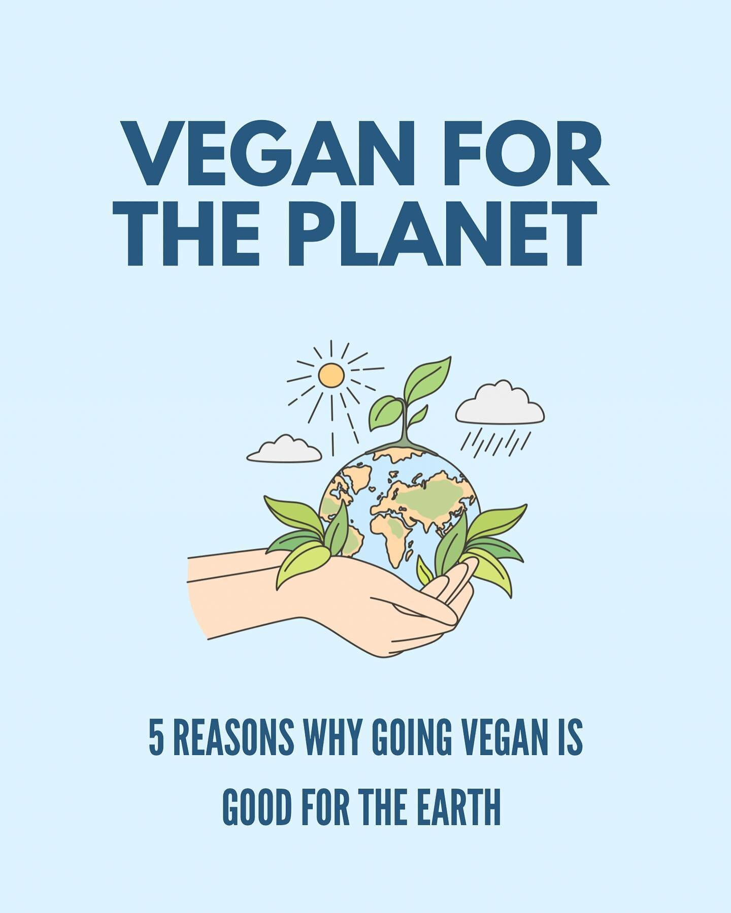 Earth Day is the perfect time to make a change 🌍 Going vegan can help fight climate change, conserve water, protect wildlife, reduce waste, and promote healthy soils 🌿 Join the movement today! #earthday #govegan #sustainability #sustainableliving #