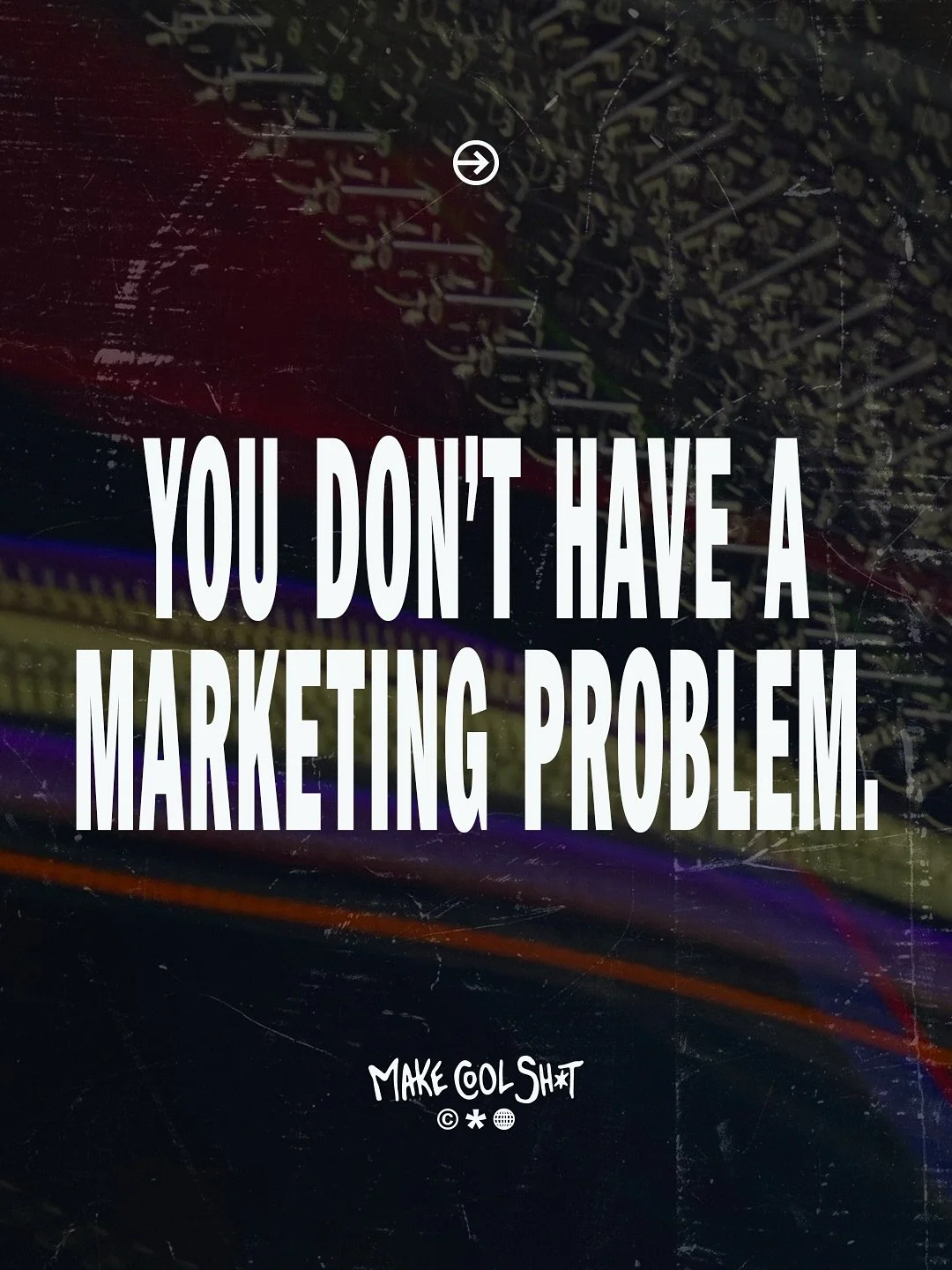 Most brands don&rsquo;t actually have a marketing problem. They have a &ldquo;who cares&rdquo; problem. You can post all day, buy ads, and chase clicks, but if no one cares about what you&rsquo;re saying, it doesn&rsquo;t matter.

People don&rsquo;t 