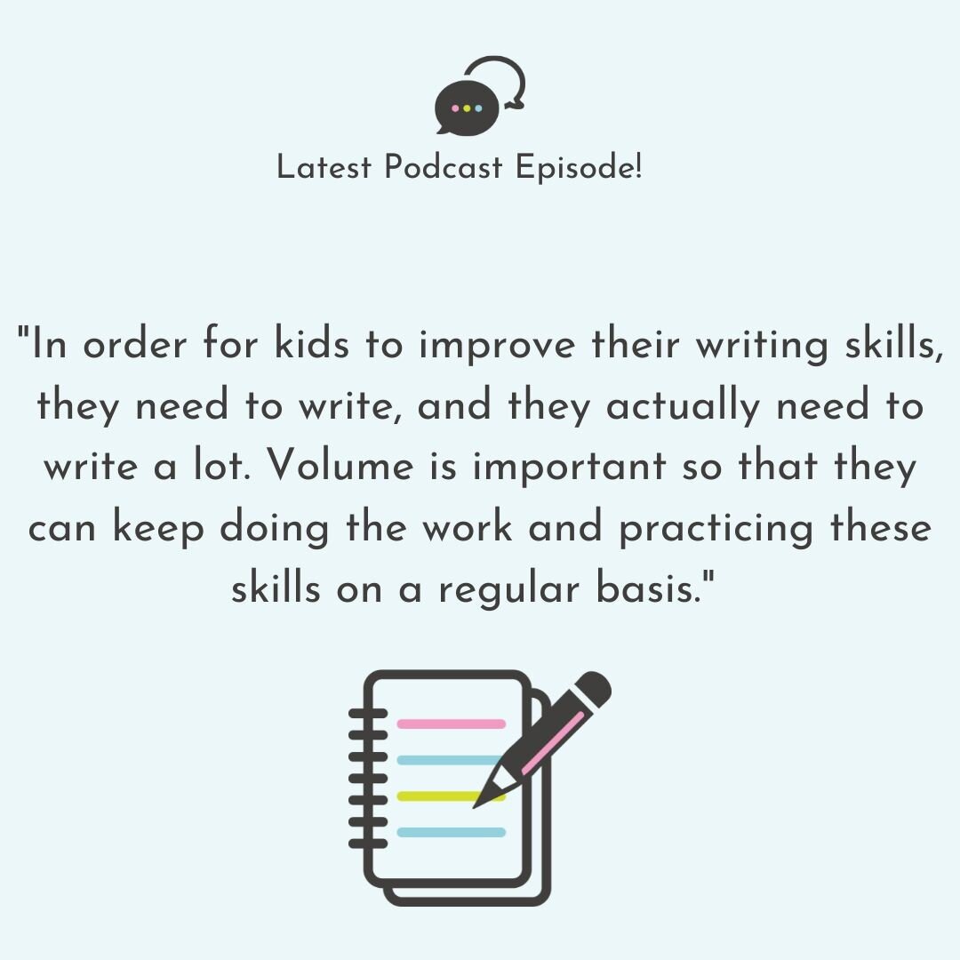 It's been a while since I have posted. I wanted to share the latest episode on the Literacy Teacher's Life Podcast. 

This is a mixed bag episode covering running records, long-term planning, and getting kids writing A LOT! 

I share some examples fr