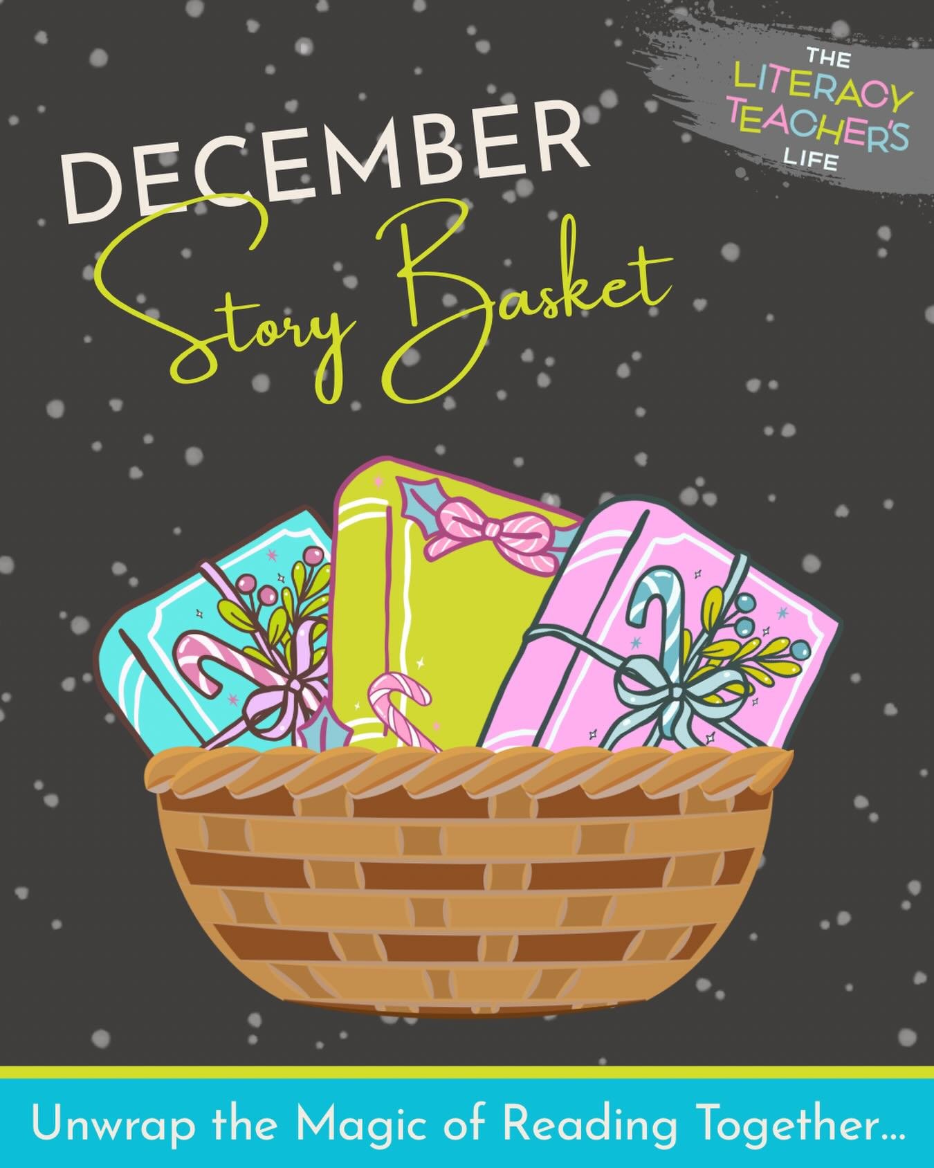 The December Story Basket&mdash;one of my favorite ways to make reading magical during the holidays! 📚✨

Here&rsquo;s how it works: Gather 12 books you already own (your child&rsquo;s favorites, books you&rsquo;ve been meaning to read, or a few new 
