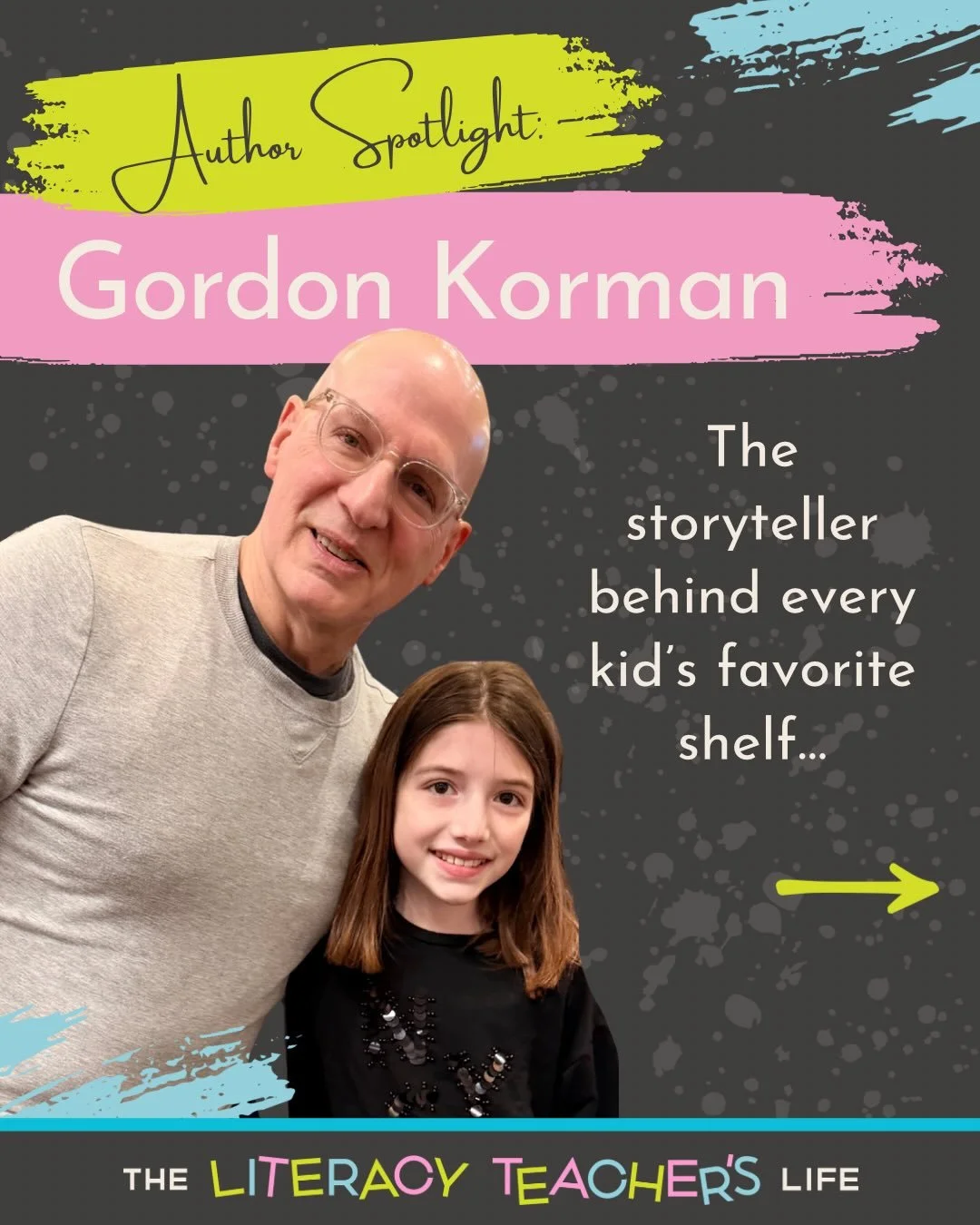 ✨ Author Spotlight: Gordon Korman ✨

We&rsquo;re celebrating Gordon Korman this week! Meet the #1 New York Times bestselling author who has been captivating young readers for over four decades. Known for his laugh-out-loud humor, relatable characters