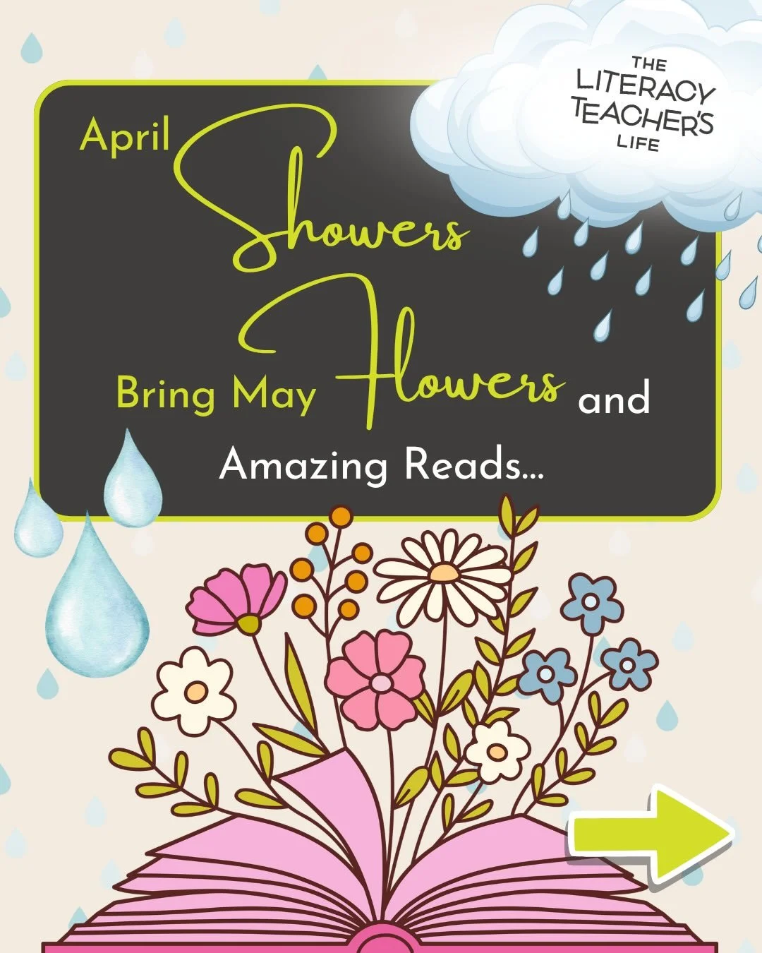April showers bring May flowers &mdash; and the BEST read-alouds. 🌧️🌸📚

I&rsquo;ve been thinking about this transition from April to May as the perfect excuse to build the ultimate seasonal reading list. 

So here are 5 rainy day books and 5 flowe
