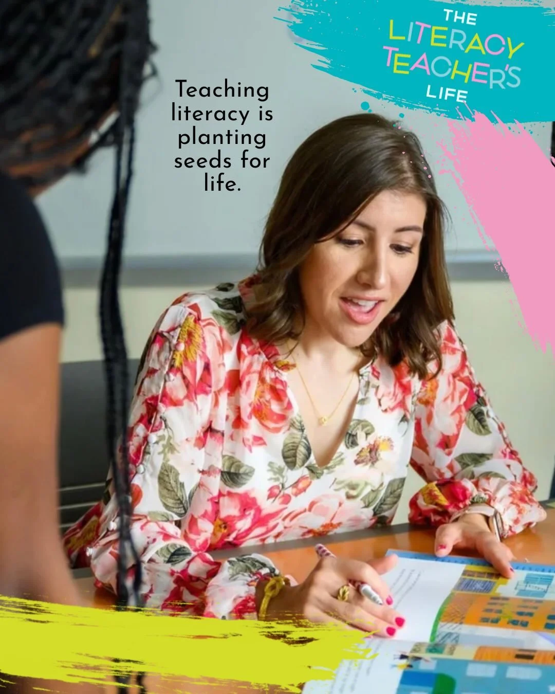 Happy National Teacher Day to every single educator out there. 🍎💚

Teaching is one of the most quietly powerful things a person can do. You show up every single day&mdash;not just to teach reading and writing and math&mdash;but to see children. To 