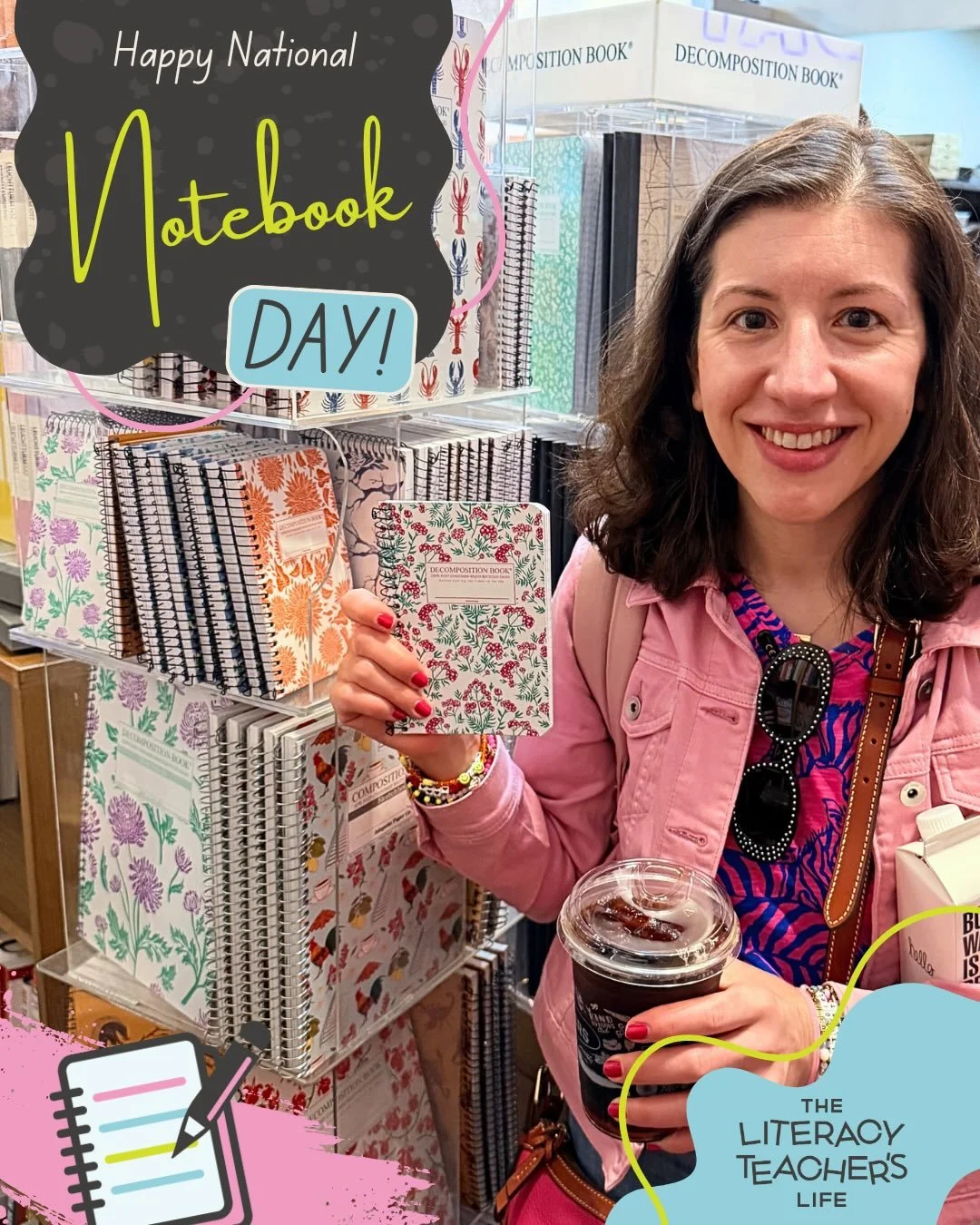 Happy National Notebook Day to my people. 📓✨

If you&rsquo;ve ever met me in real life, you know: I have a notebook for everything. A reading notebook. A lesson planning notebook. A ideas-at-2am notebook. A beautiful one I&rsquo;m saving for somethi