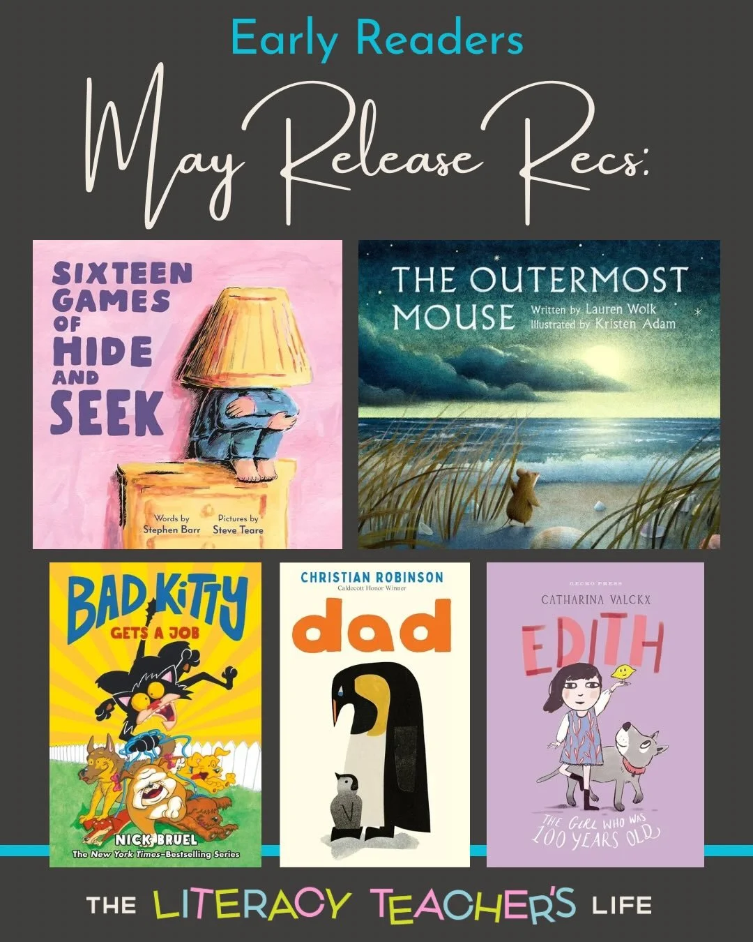 May releases are HERE and this list is stacked. 📚✨

Four slides. Four categories. Something for every reader in your life &mdash; from your youngest picture book lover all the way to your book club friends.

A few that have my attention this month ?