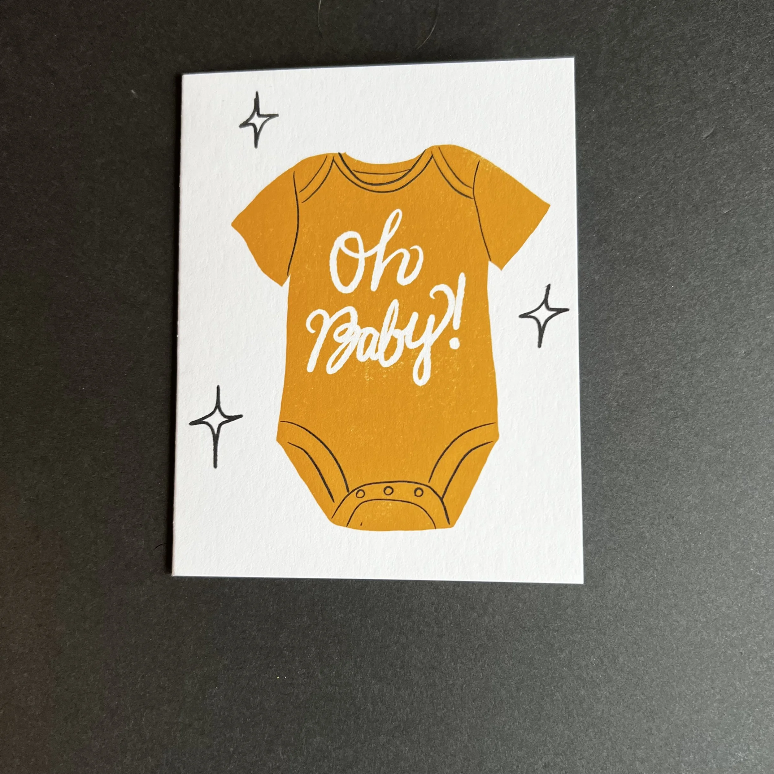 Oh Baby Celebration Card