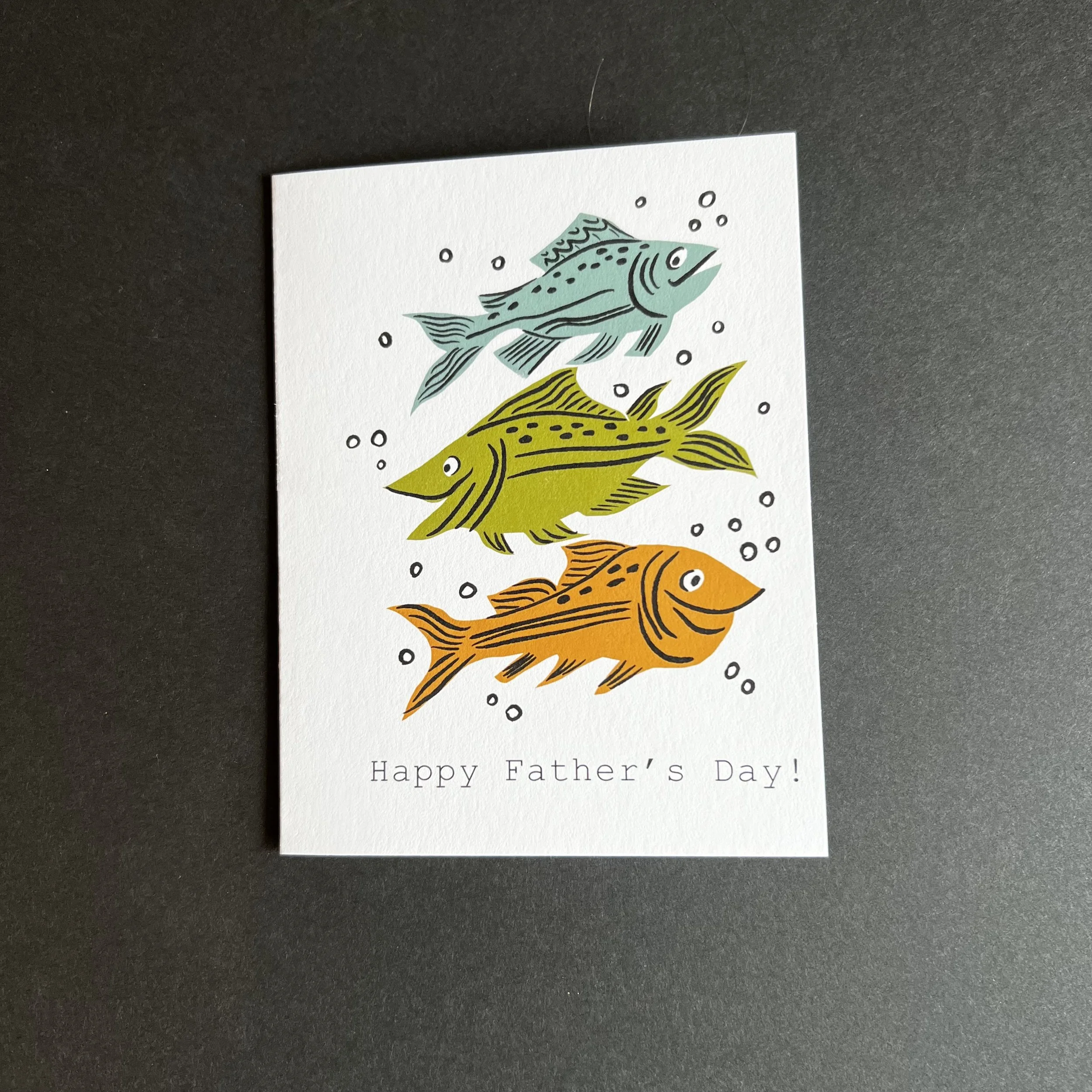Father's Day Fish Card