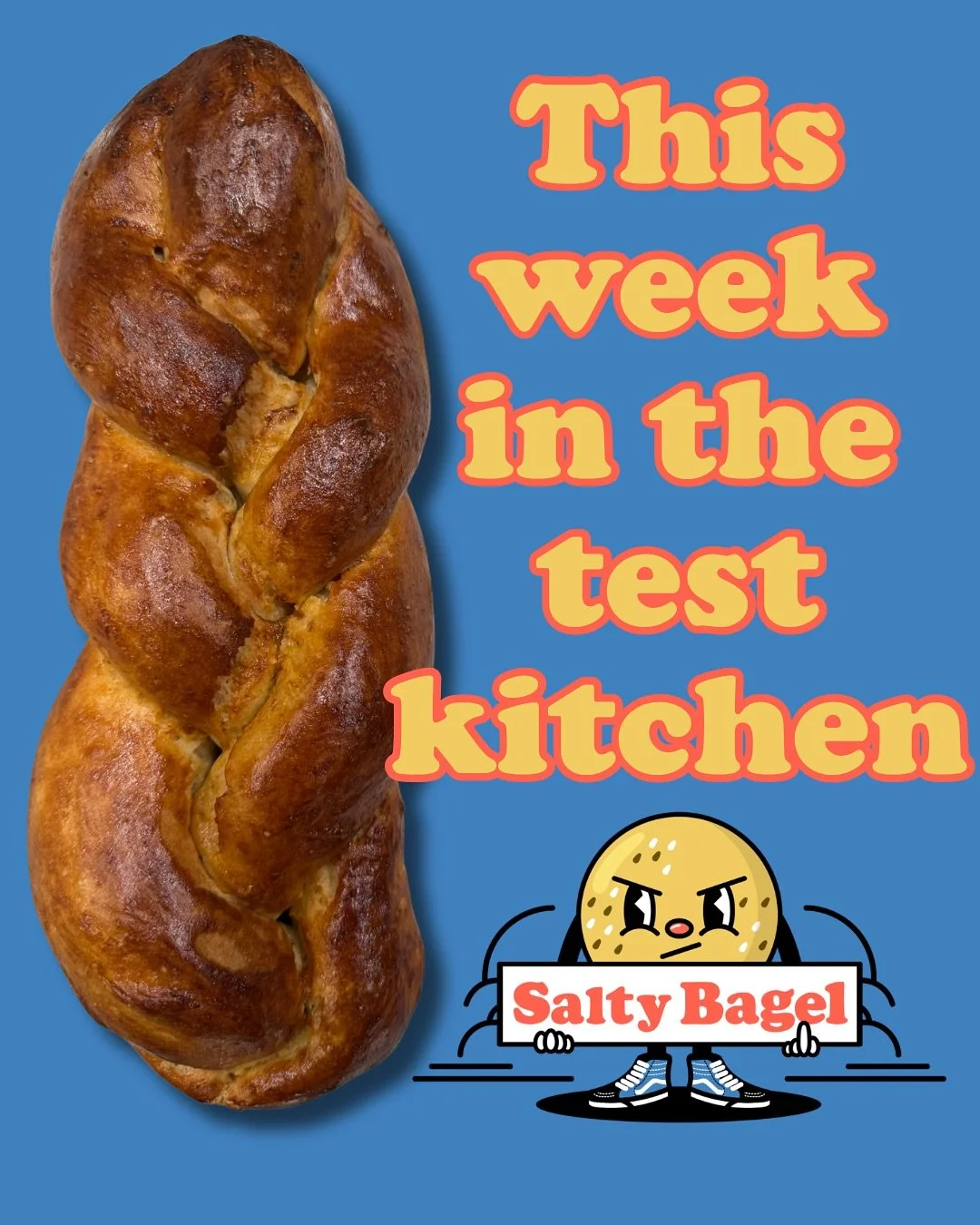 With the crapulescent weather this week, we retreated into the (dedicated GF) test kitchen here at the Saltyplex. Here&rsquo;s some of what we worked on:

1) GF challah. We&rsquo;ve been working on this for a while. We&rsquo;ve got a recipe candidate