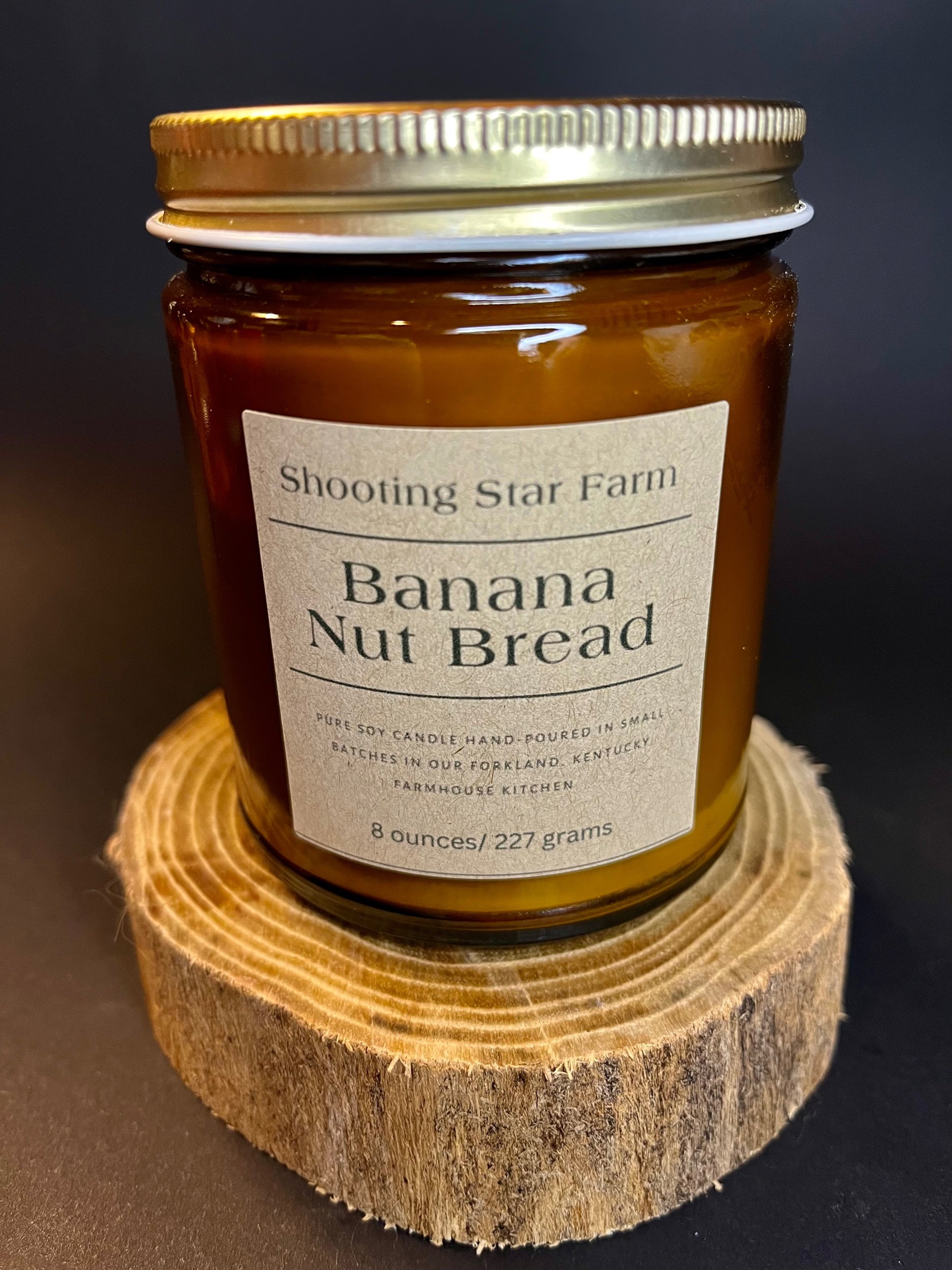 Banana Nut Bread Soy Candle
