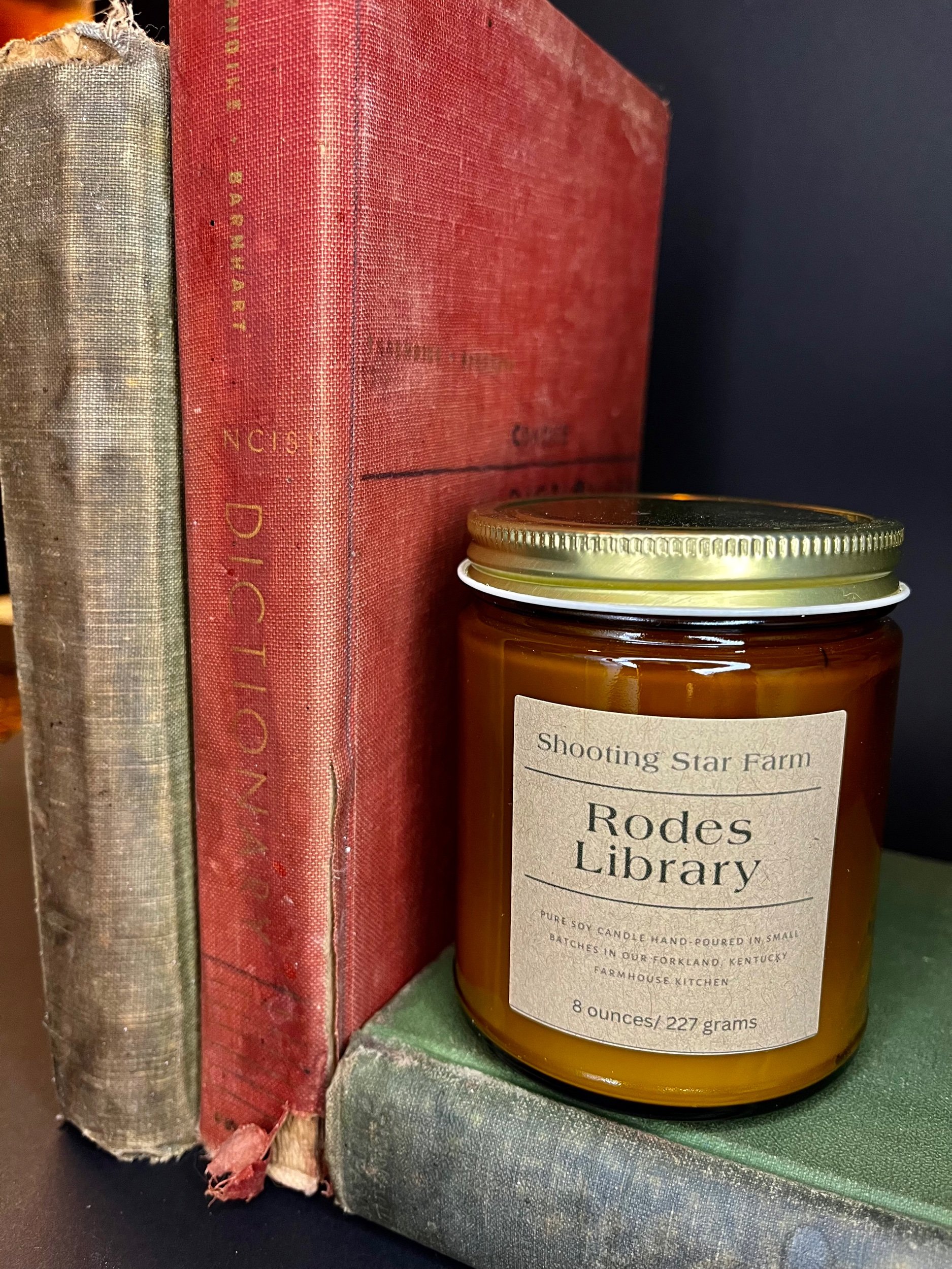 Rodes Library Soy Candle
