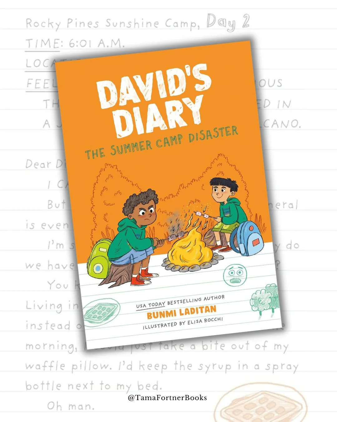 Book Review 📚❤️📚⁠
⭐️ ⭐️ ⭐️ ⭐️ ⭐️⁠
⁠
Mishaps and misadventures at every turn!⁠
⁠
When David heads off to summer camp with his church youth group, he is ready for the fun to begin. But a series of hilarious misadventures and mishaps leaves the oh-so-
