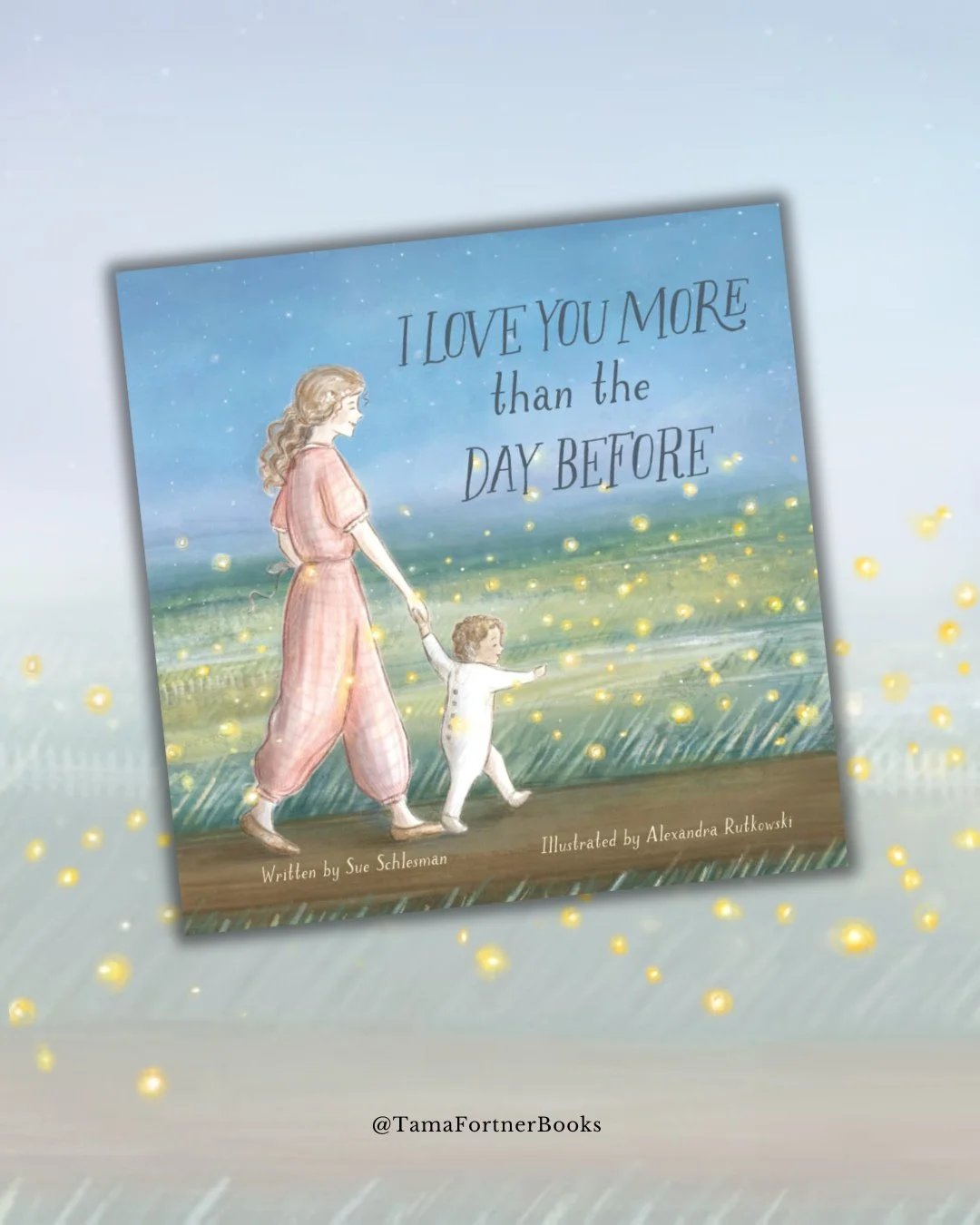 Book Review 📚❤️📚⁠
⭐️ ⭐️ ⭐️ ⭐️ ⭐️⁠
⁠
I Loved You More Than the Day Before is a beautiful reflection of a mother&rsquo;s love. Lyrical text paints a picture of a love that grows a little bigger and a little stronger with each passing day, while gorge