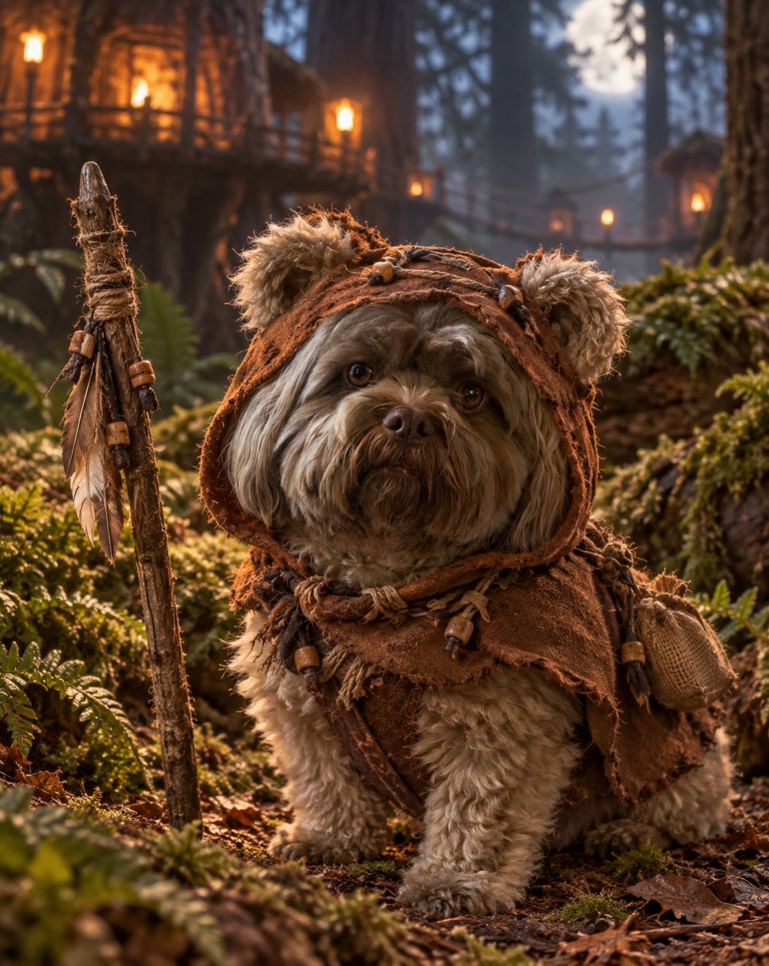 🎃 HELP! Reagan and I have a costume crisis! 🐾

Reagan has apparently decided that one costume simply isn&rsquo;t enough for a girl with her personality..

🌲 Option 1: Ewok. Small, fierce, and ready to defend the forest. (Or at least bark at a susp