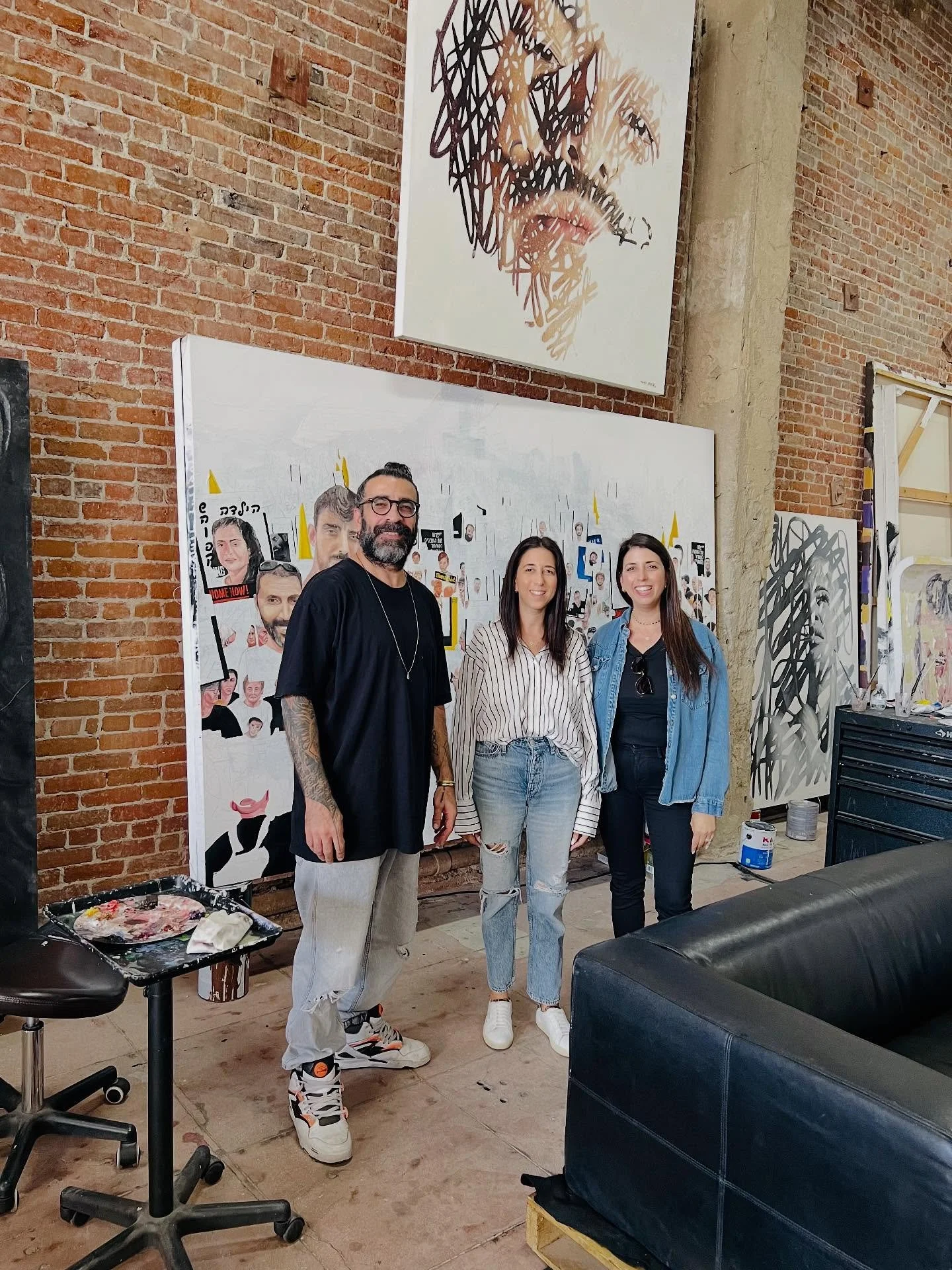 We can&rsquo;t thank @tomerperetzart enough for welcoming us in and showing us around. Just three creatives in LA with a wish to do something good. Big thanks to @jonahplatt for starting the conversation. If you don&rsquo;t already know Tomer and @th