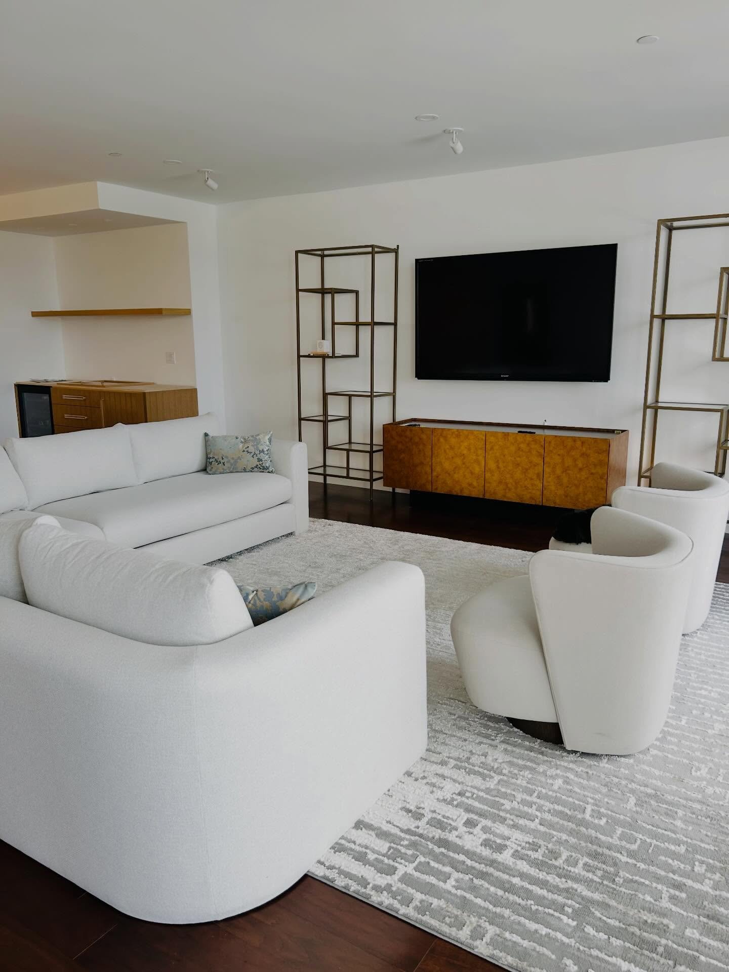 Working on the finishing touches for this lovely condo on the Wilshire Corridor. Stay tuned to see how it all turns out and how it started.