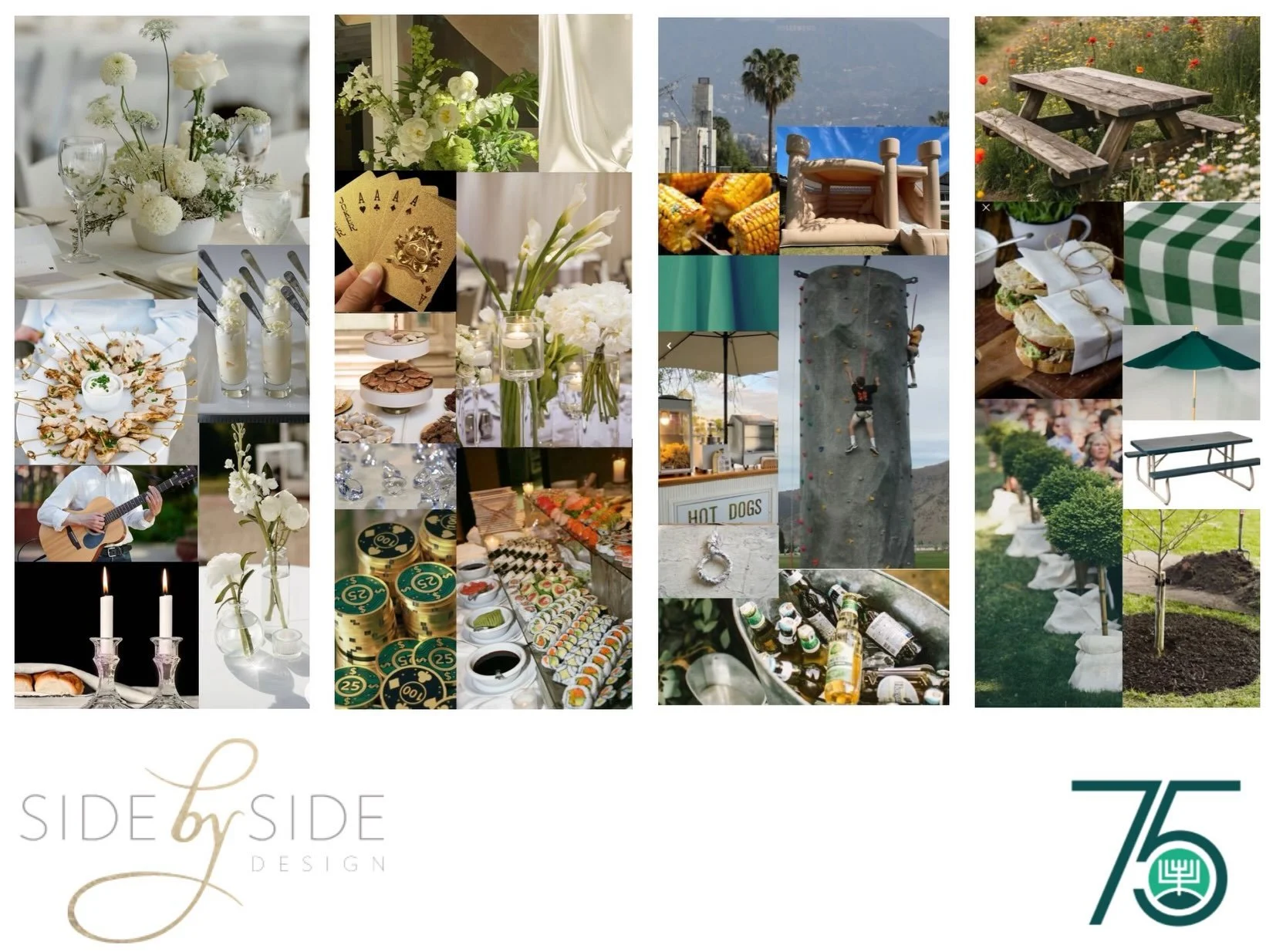 FROM CONCEPT TO REALITY🧩

The initial creation of vision boards for an event is one of our absolute favorite parts of the process, and when planning several celebrations that tie together it&rsquo;s like putting in pieces of a puzzle. To commemorate