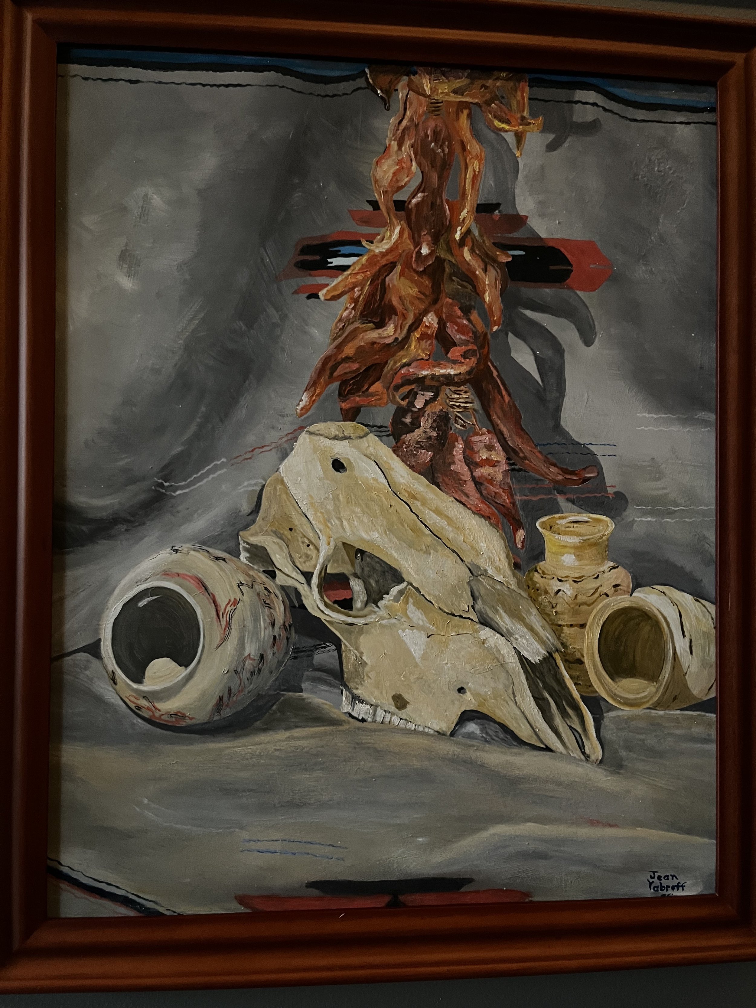 Come enjoy great art from Jean Yabroff now at our tasting room