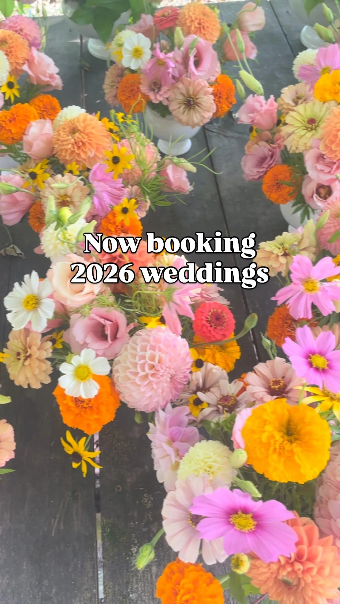 Lots of exciting inquiries coming in for 2026! New venues & new visions we can’t wait to bring to life. Getting married in 2026? Let’s start dreaming up your florals! Inquire @ gladfarmvt.com