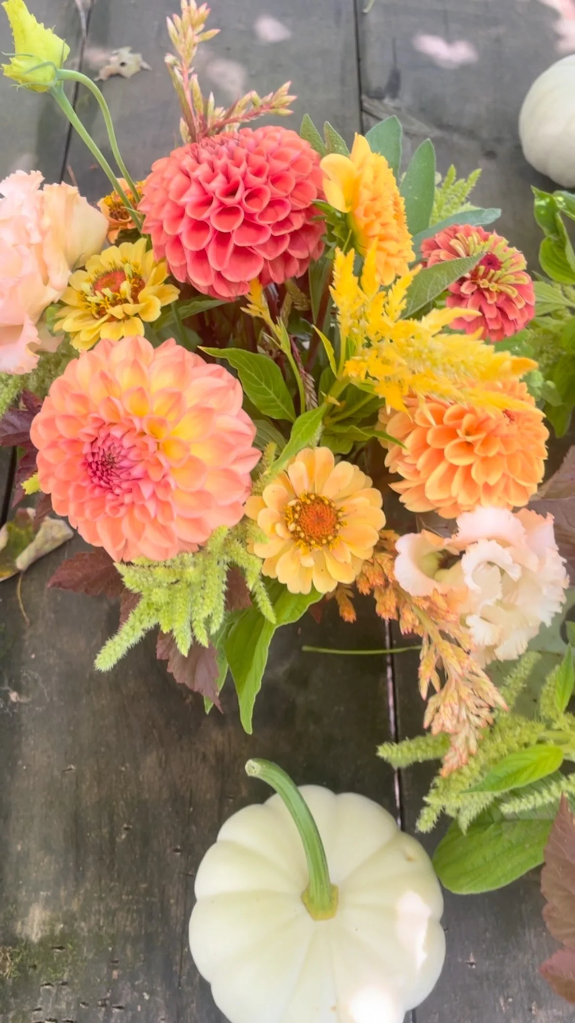 100% Vermont grown flowers for that true fall feel๐๐