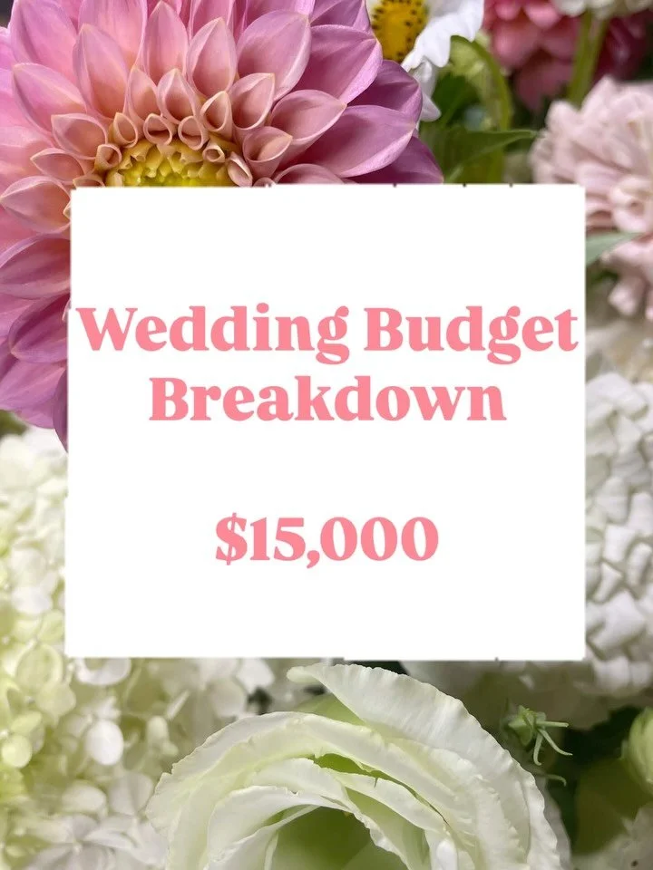 Starting to plan your wedding and trying to figure out your floral budget? This week, I&rsquo;m breaking down 4 different wedding floral budgets 🌸

Every wedding is unique, but each day we will look at an example of what we could create. Your vision