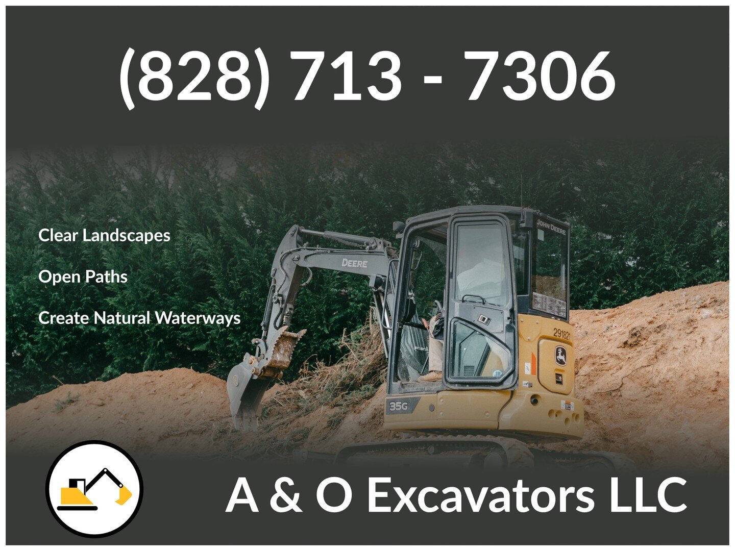 Our first post on our new Instagram!

#AshevilleNC #Excavators #ExcavcationServices #SmallBusinessAshevilleNC